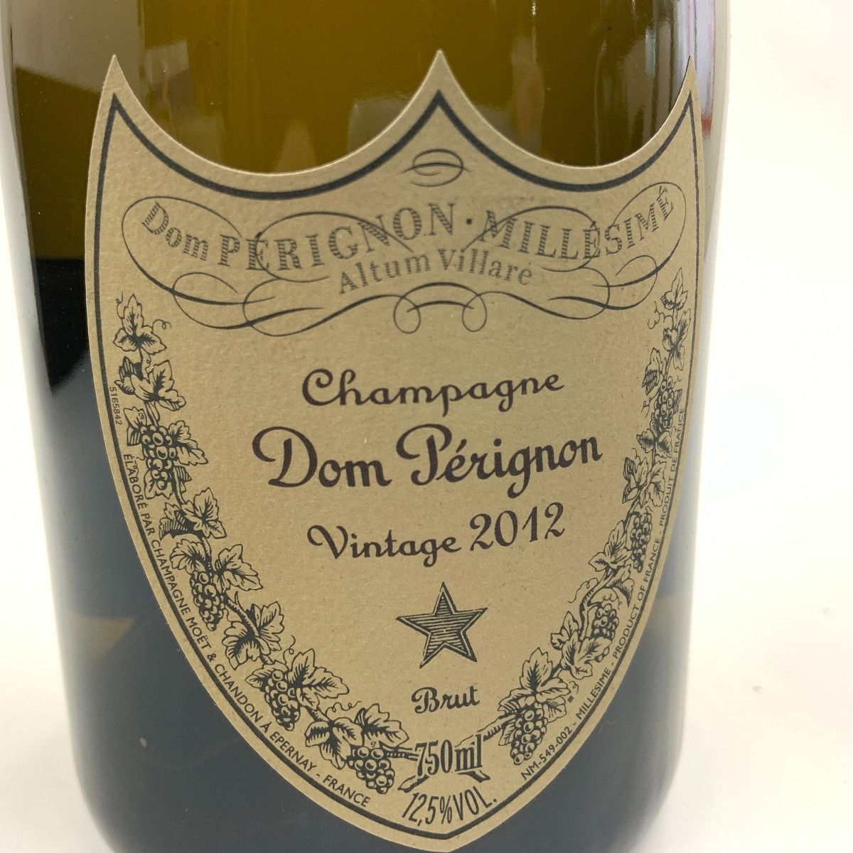 ドンペリ 2012年 未開栓 シャンパン 750ml - ビッグバン