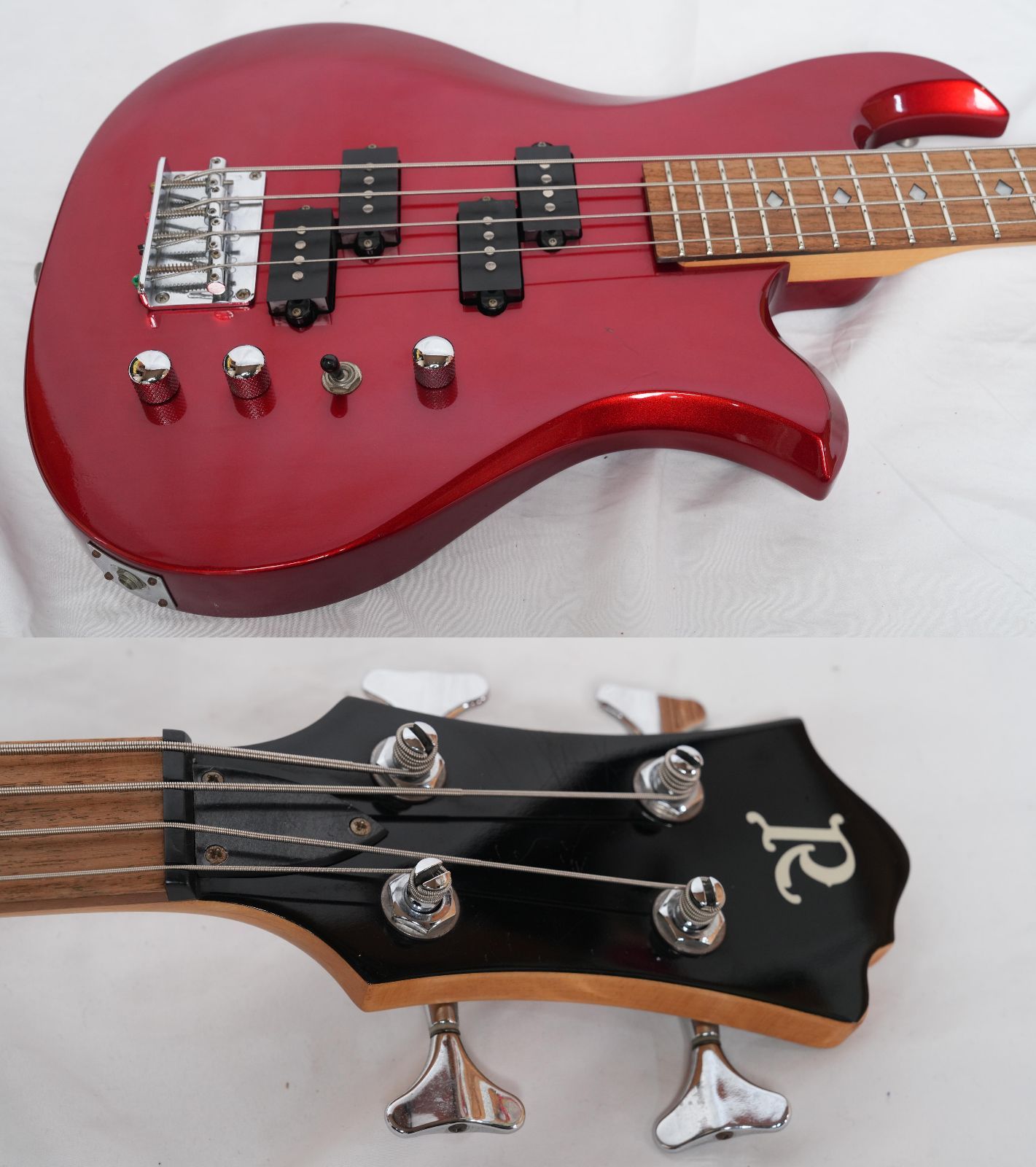 ☆B.C.Rich EAGLE BASS メタリックレッドカラー 2000年代 状態良好