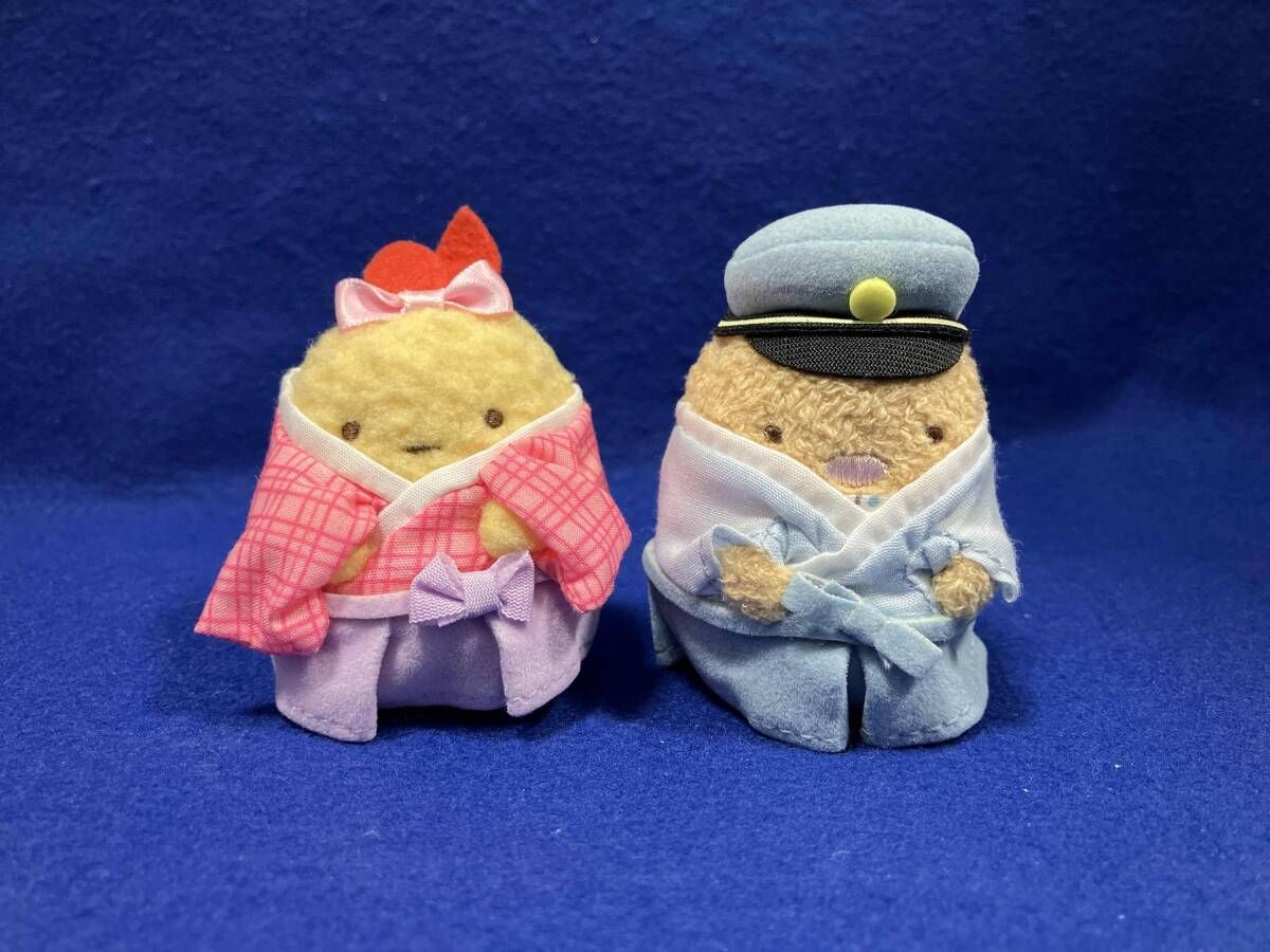 東京駅限定 すみっコぐらし てのりぬいぐるみセット とんかつ えびふら
