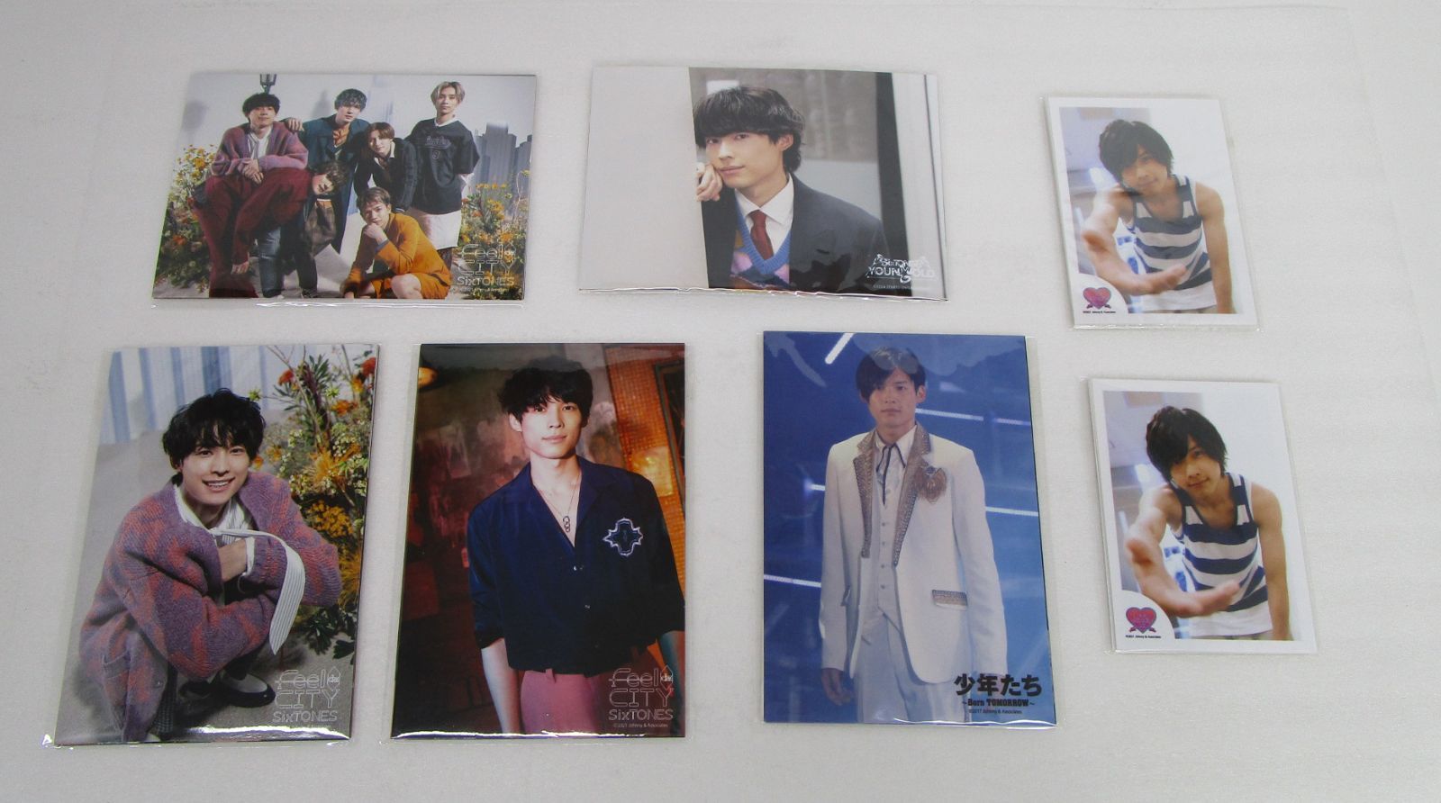 SixTONES ペンライト 4種類 松村北斗公式写真 他 グッズ まとめ売り