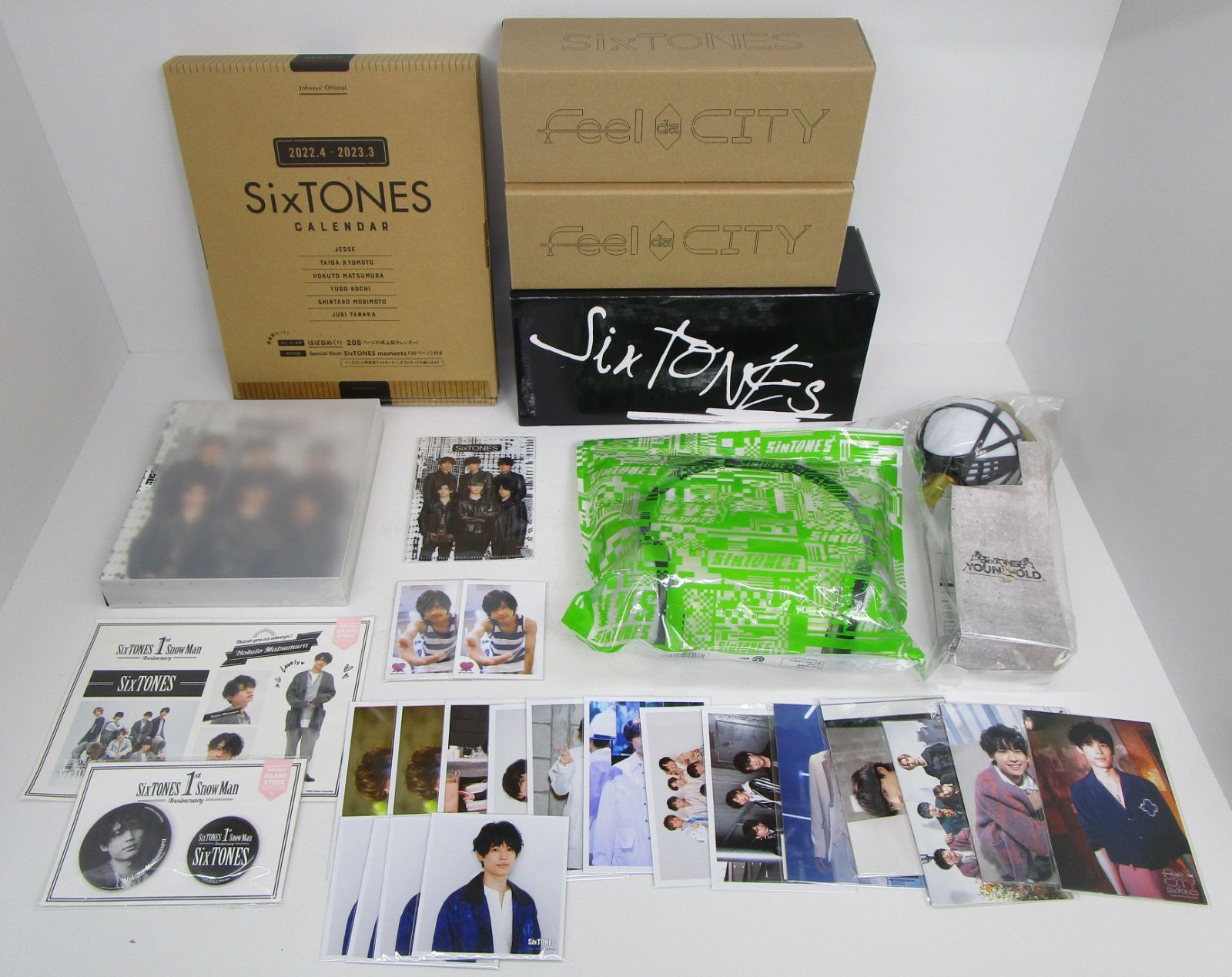 SixTONES ペンライト 4種類 松村北斗公式写真 他 グッズ まとめ売り
