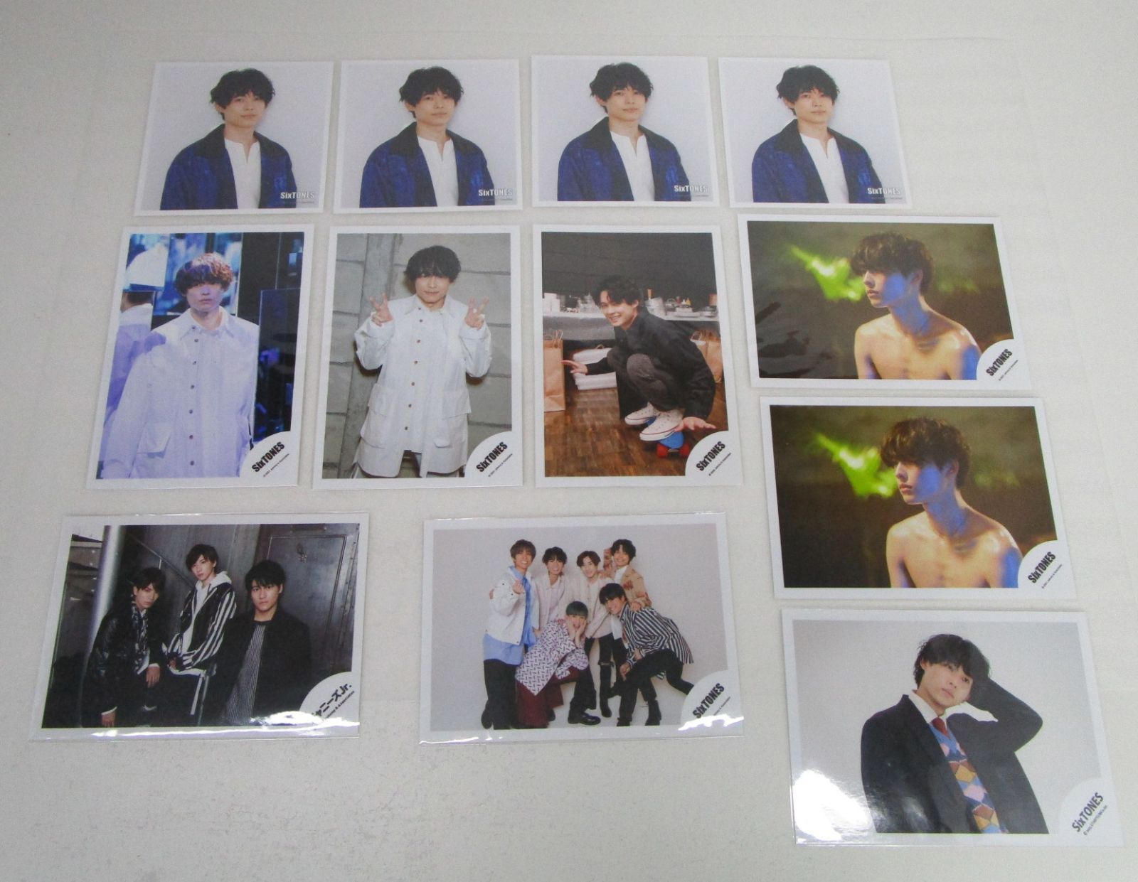 SixTONES ペンライト 4種類 松村北斗公式写真 他 グッズ まとめ売り
