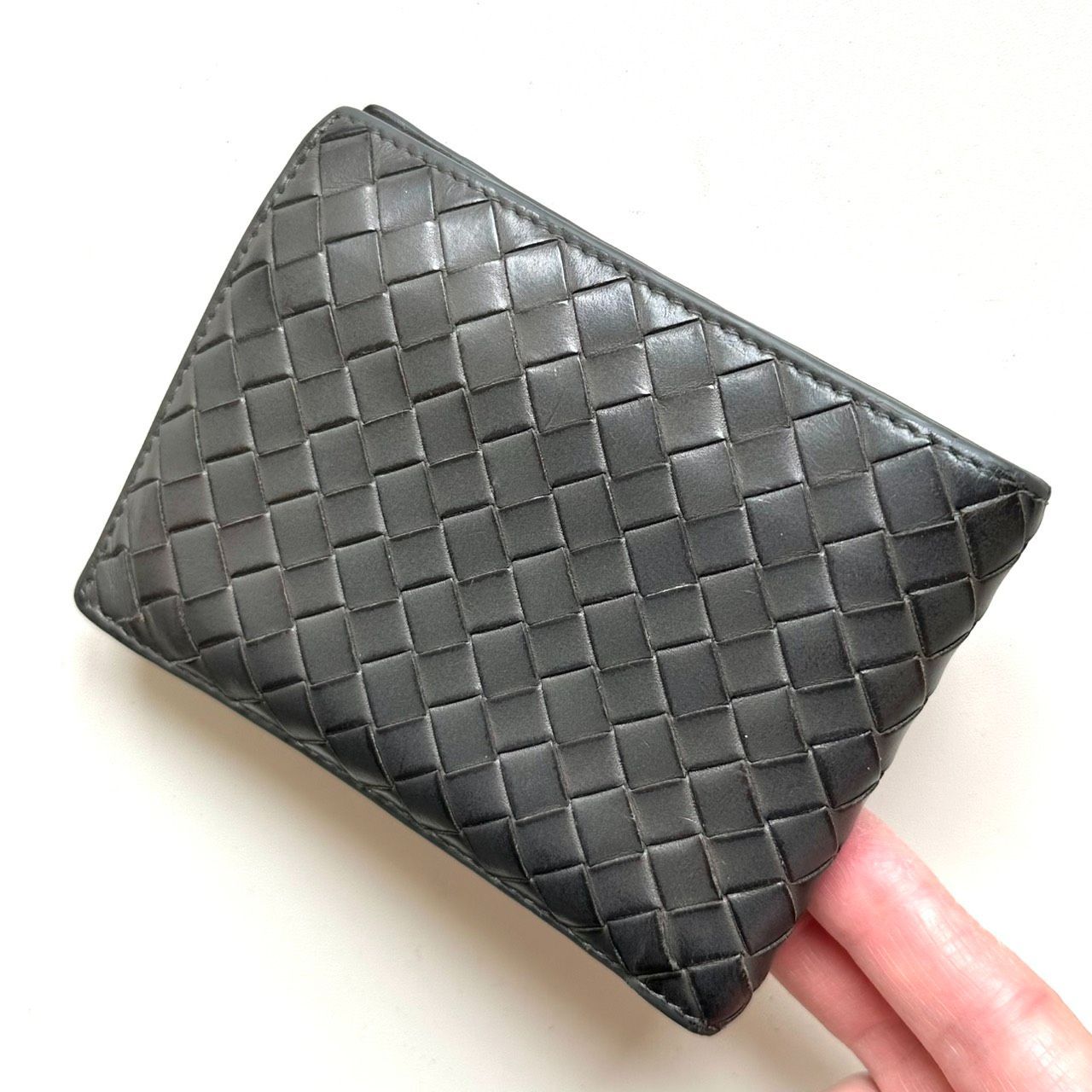 ボッテガヴェネタ BOTTEGA VENETA 二つ折り財布 イントレチャート 