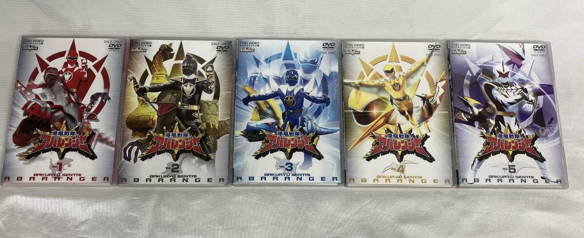 DVD 【※※※】[全12巻セット]爆竜戦隊アバレンジャー スーパー戦隊