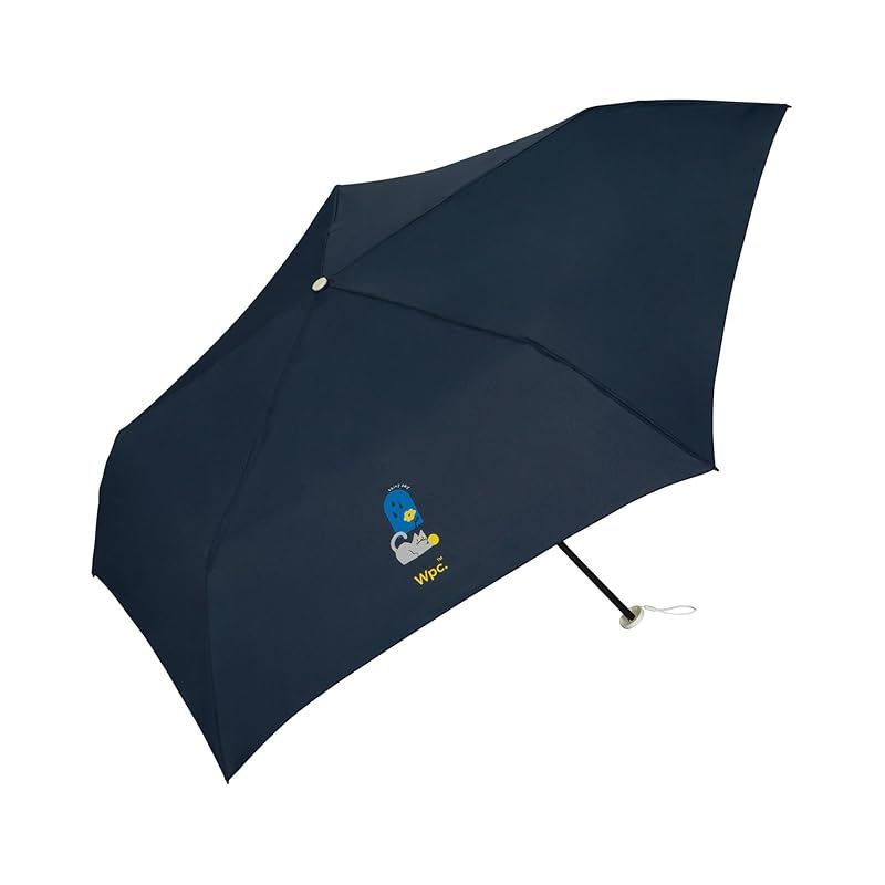 【新品】 Wpc. [Air-Light]サニーアンドレイニー ミニ ネイビー 【超軽量・スリム】 雨傘 折りたたみ傘 UVカット 親骨55cm 大きい 晴雨兼用 犬 猫 通勤 通学 旅行 シンプル 可愛い 女性 レディース AL02-039-002 0