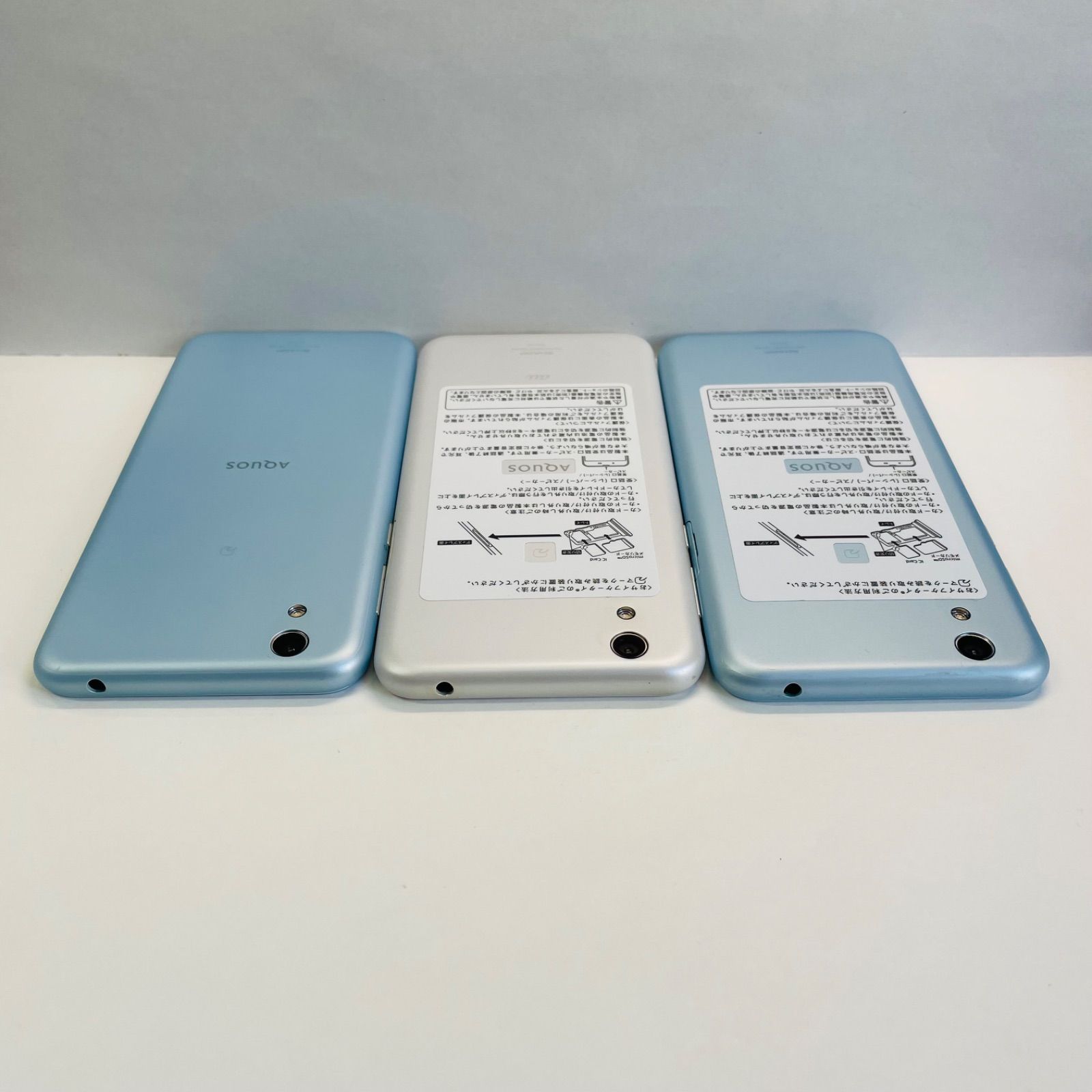 AQUOS sense SHV40 SIMフリー 3台セット