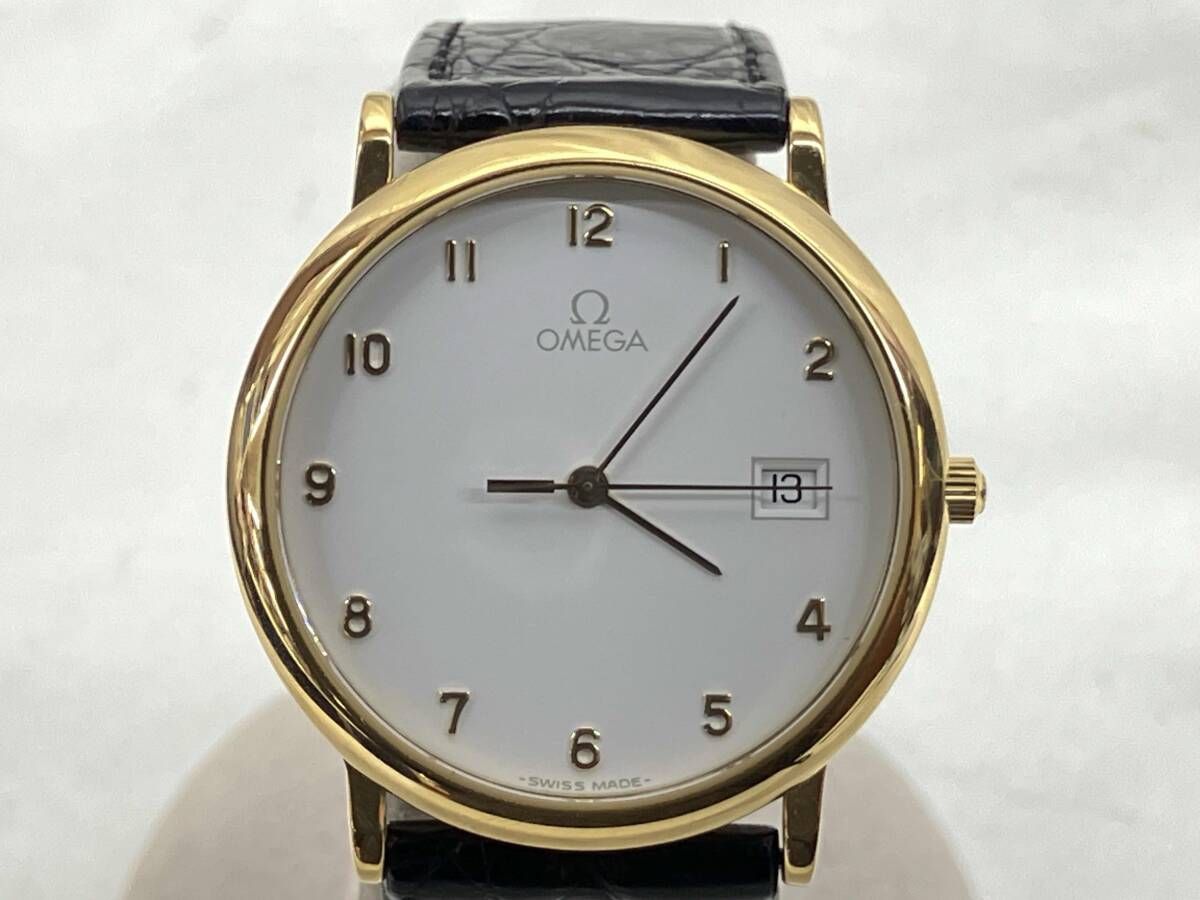 OMEGA】オメガ DeVille Cal.1430 時計 腕時計 クォーツ 電池交換済 
