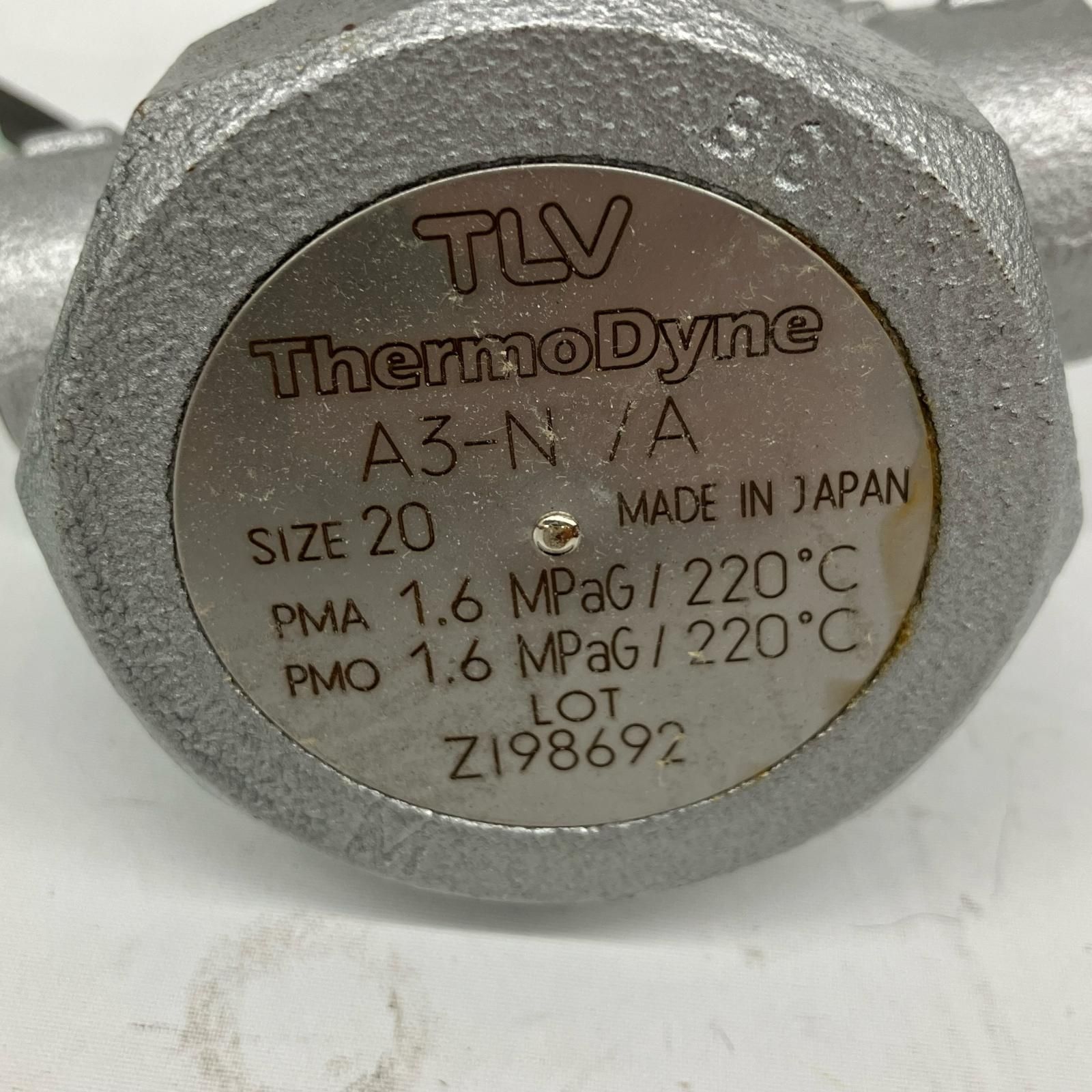 TLV スチームトラップ 20mm A3-N 住宅設備 TLV スチームトラップ 20mm A3-N