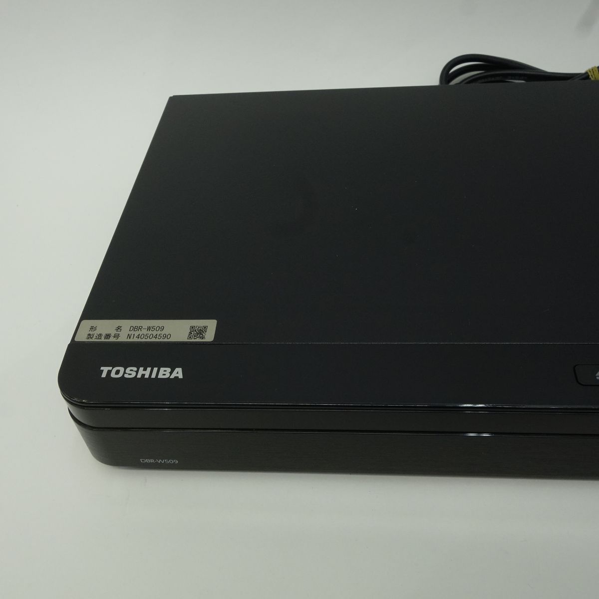 TOSHIBA 東芝 REGAZA レグザ DBR-W509 ブルーレイディスクレコーダー 