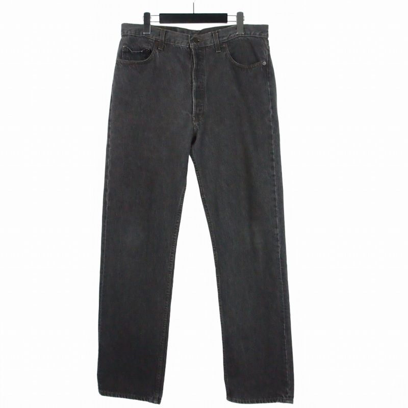 リーバイス Levi's 90S アメリカ製 先染め 501 ブラックデニム