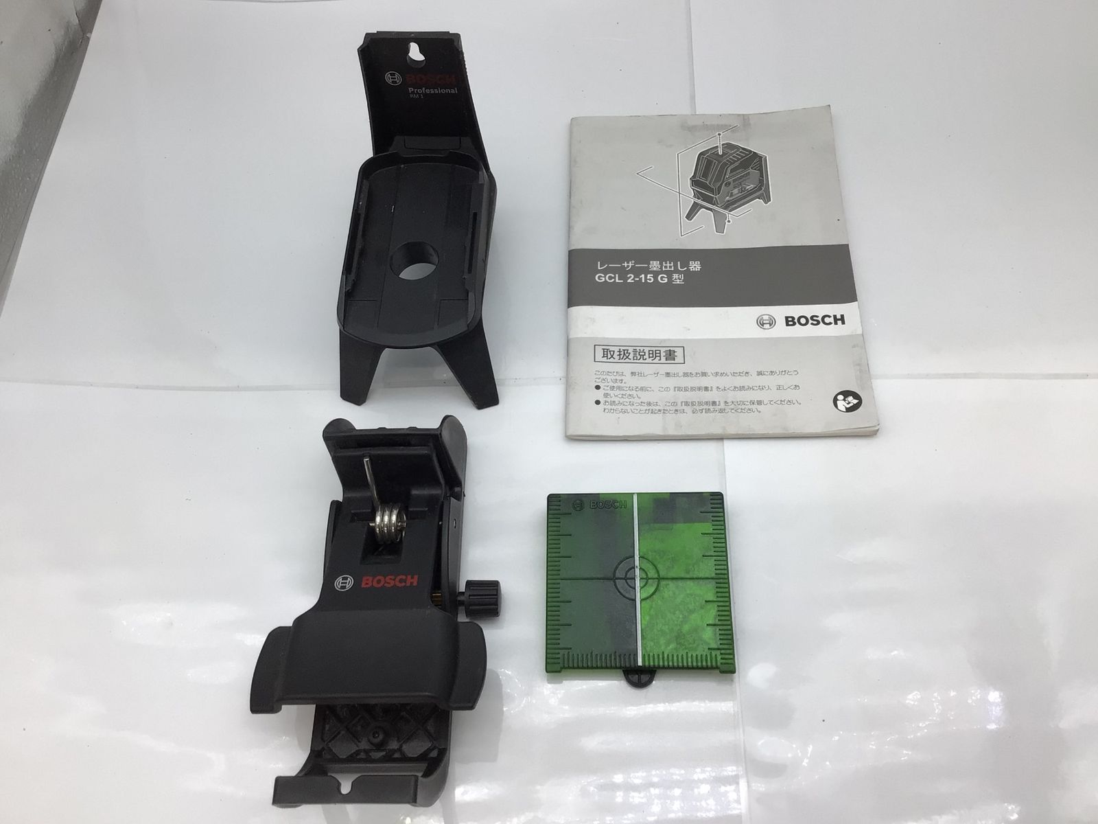 中古品】BOSCH/ボッシュ GCL2-15G レーザー墨出し器 [IT_HB0A1][知立 