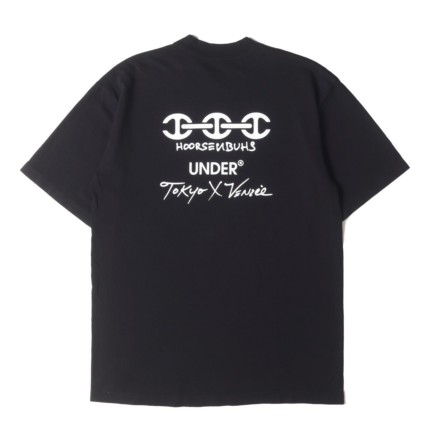 美品】HOORSENBUHS ホーセンブース Tシャツ ブラック 黒 サイズ:M 