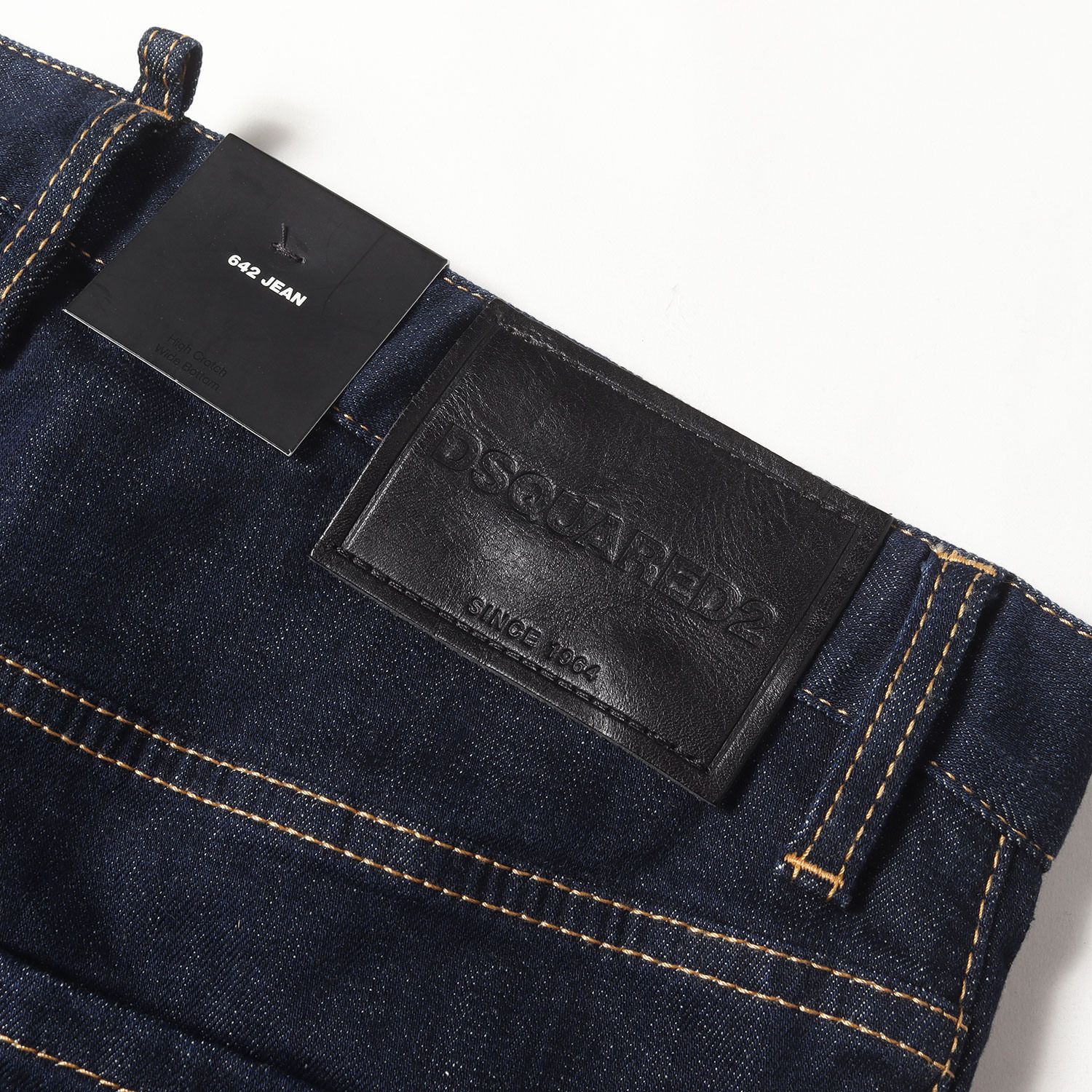 新品】DSQUARED2 ディースクエアード パンツ インディゴ サイズ:48 