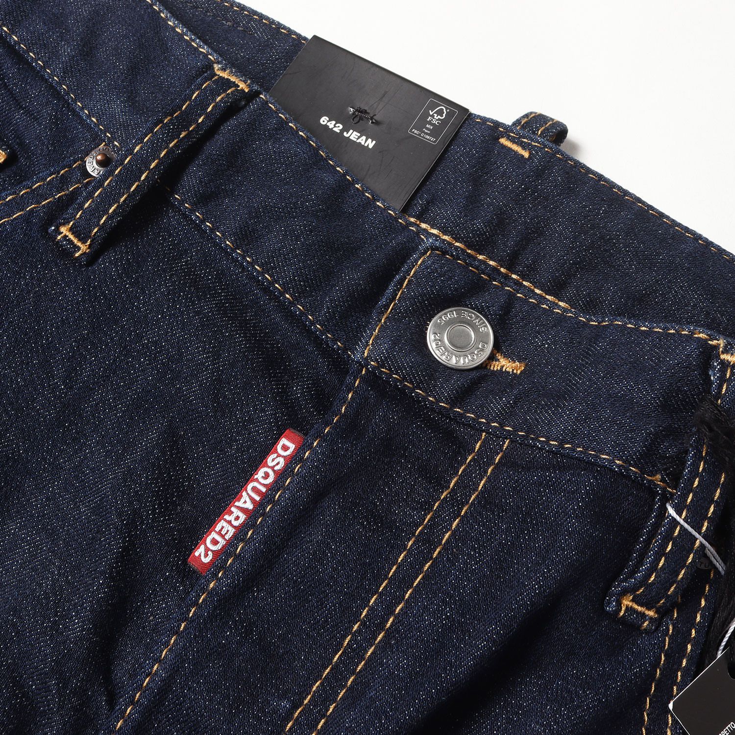 新品】DSQUARED2 ディースクエアード パンツ インディゴ サイズ:48 