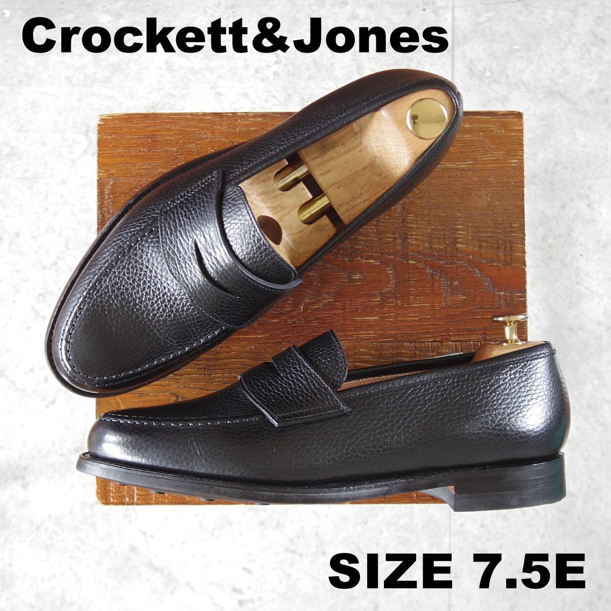新品）Crockett & Jones ローファー 7.5E 【公式通販】