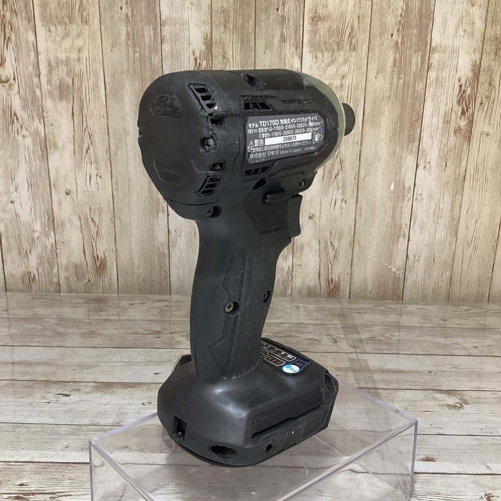 中古】makita/マキタ TD170DZB 18V充電式インパクトドライバ 【202 