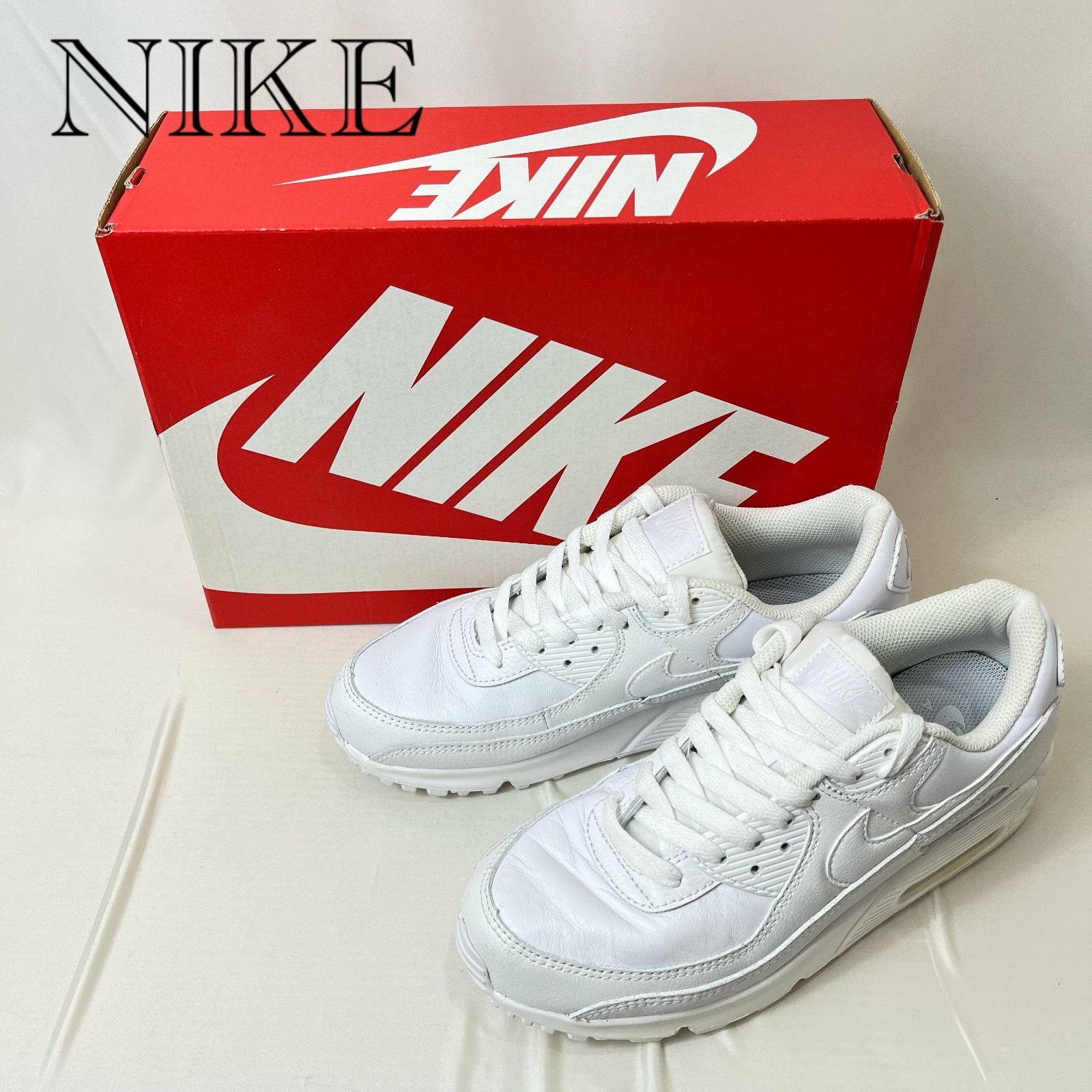 NIKE ナイキ AIR MAX 90 LTR CZ5594-100 Size:26.5cm ホワイト 箱付き 