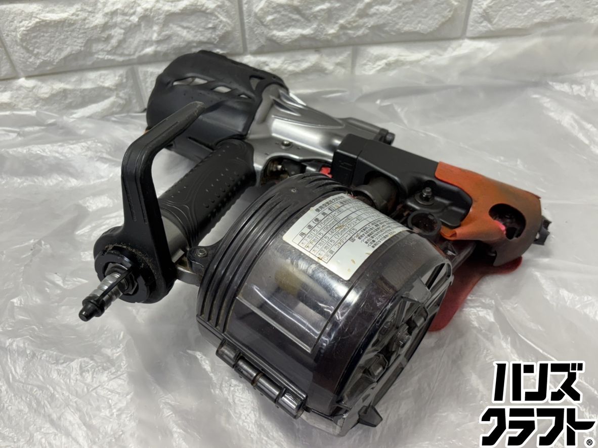▽【中古】日立 NV90HMC 90mm高圧ロール釘打ち機 - メルカリ
