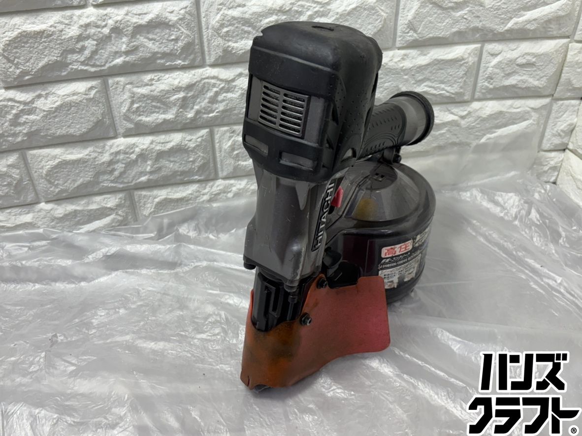 ▽【中古】日立 NV90HMC 90mm高圧ロール釘打ち機 - メルカリ