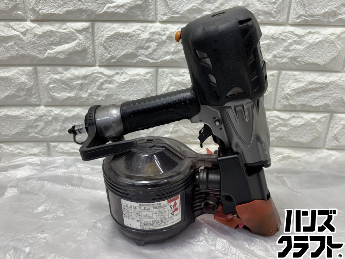 ▽【中古】日立 NV90HMC 90mm高圧ロール釘打ち機 - メルカリ