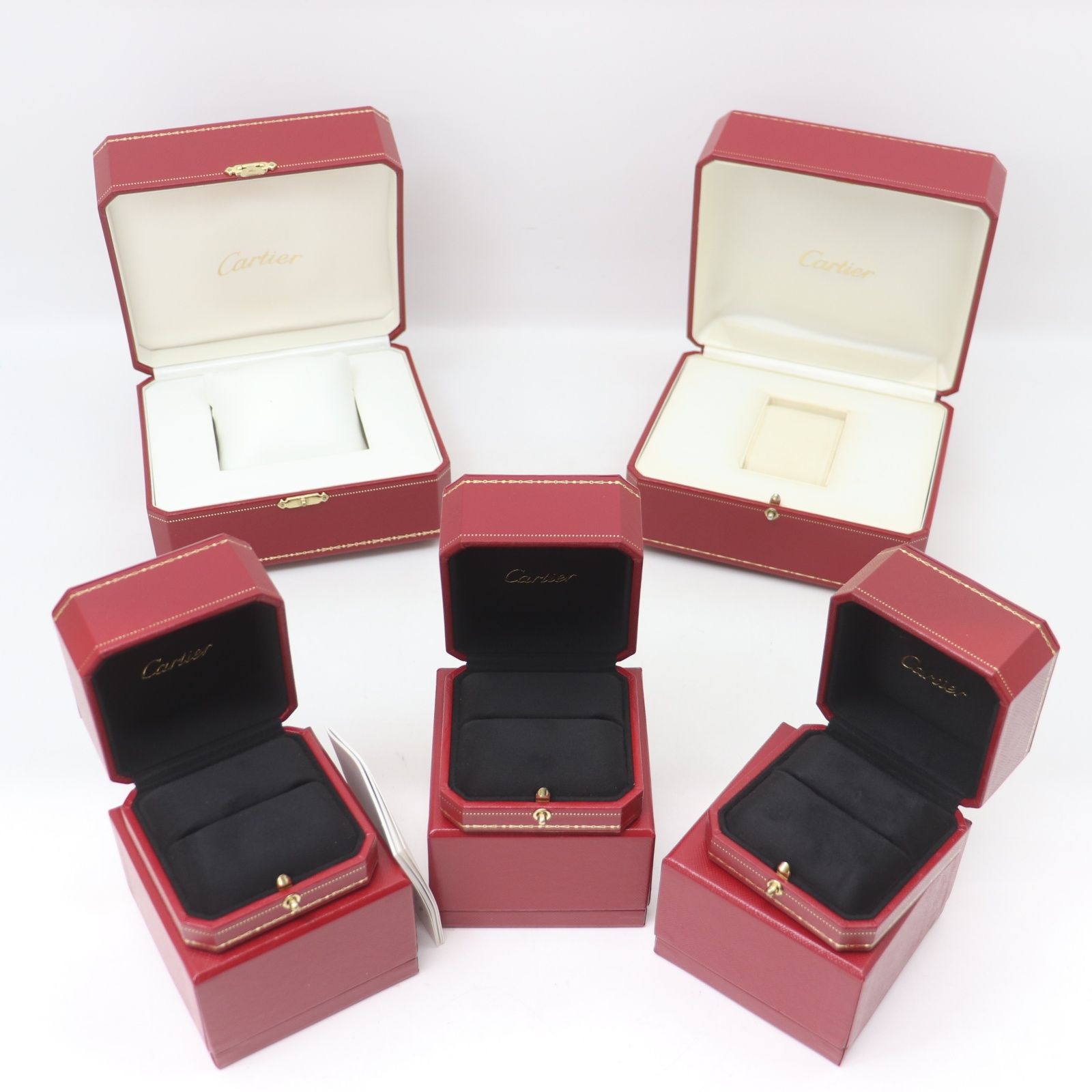 Cartier.カルティエ時計アクセサリーケース カルティエ Cartier 時計ケース 空箱 BOX 時計用 ボックス ジュエリー