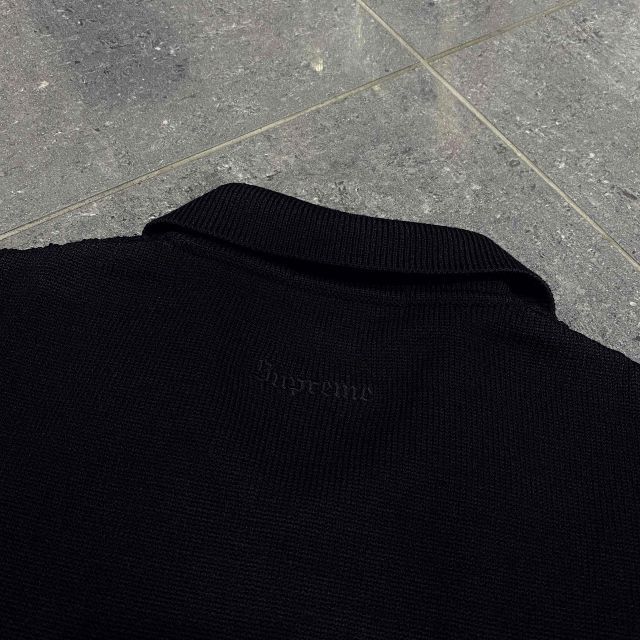 Supreme 26ss Beaded Zip Polo SIZE-L シュプリーム ビーデッドジップ