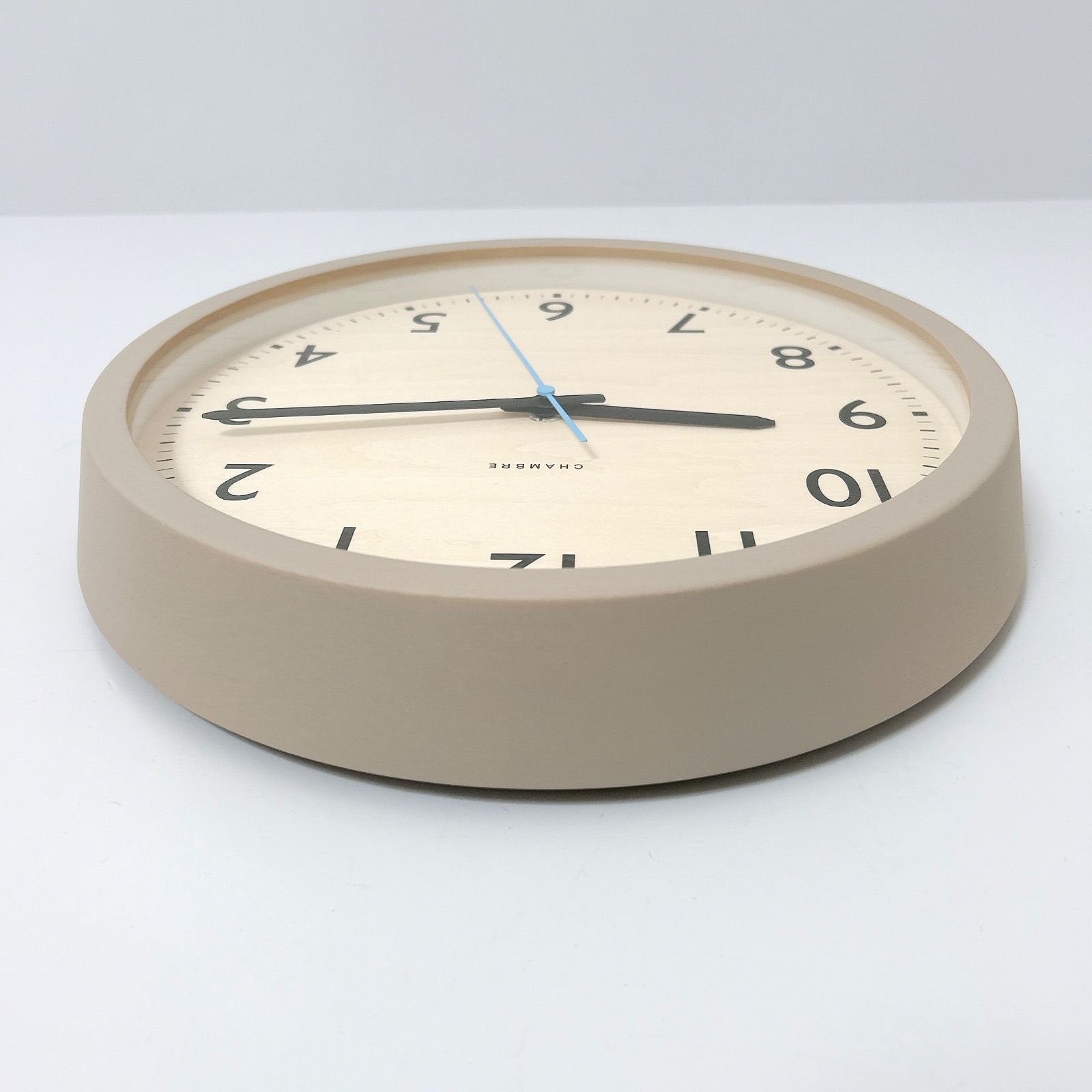 INTERZERO インターゼロ CHAMBRE シャンブル CH-039GY 木製 掛け時計