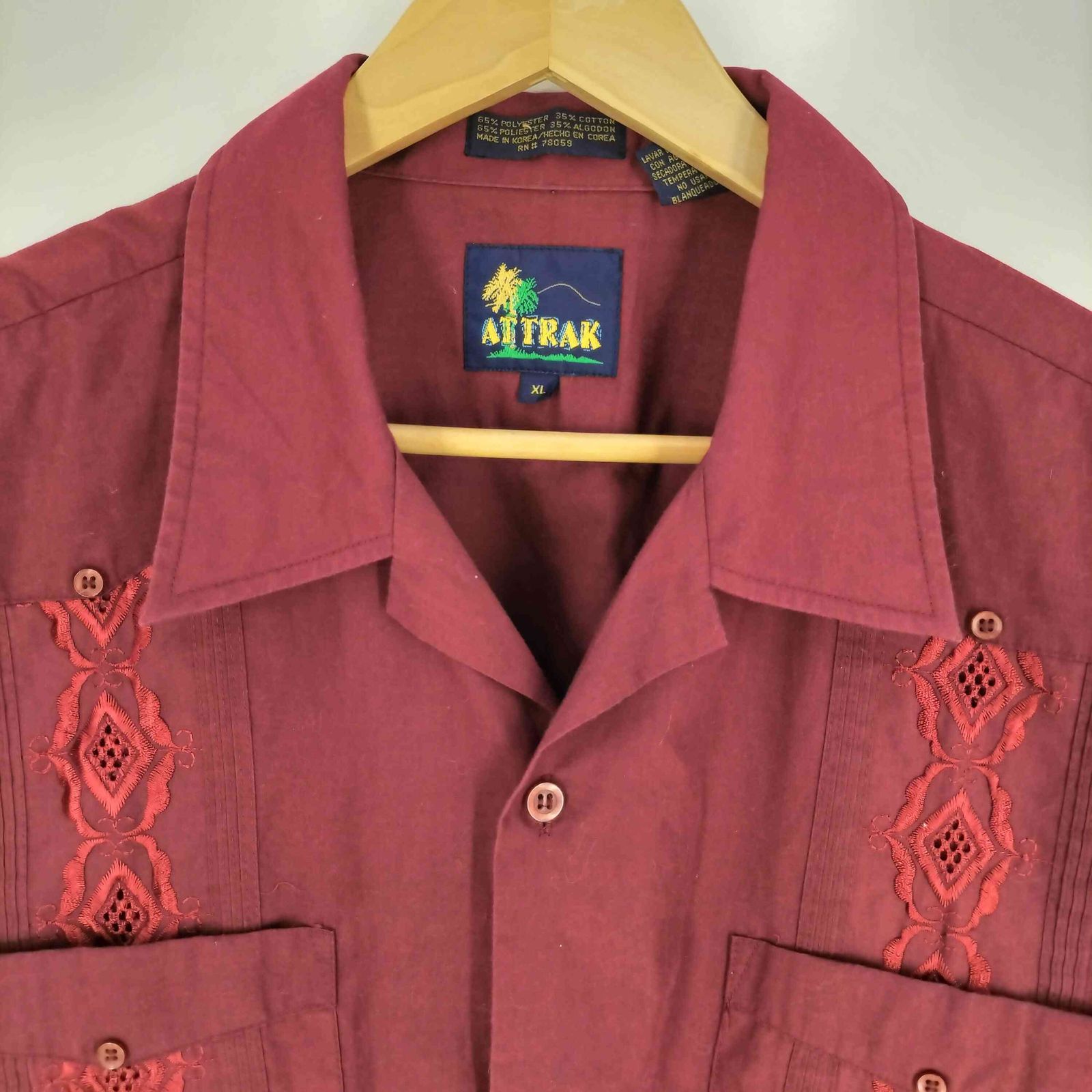 ユーズドフルギ USED古着 キューバ シャツ メンズ import：XL - メルカリ