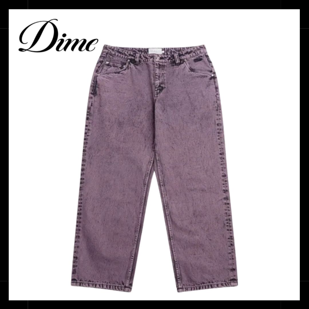 SALE 60%OFF！】Dime Classic Relaxed Denim Pants / Overdyed plum