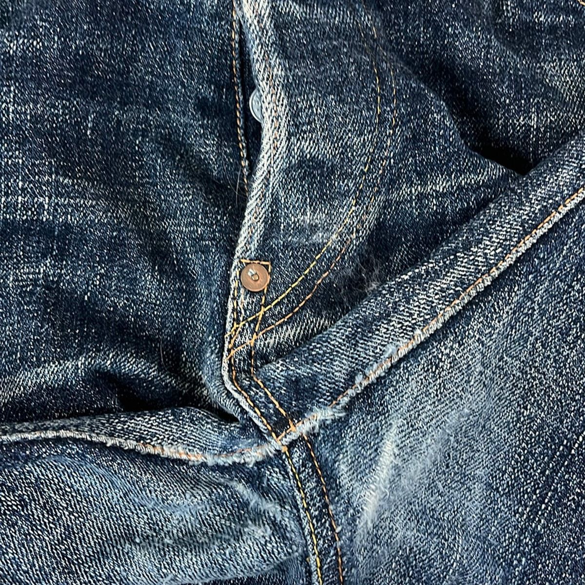 EVISU(エヴィス) ジーンズ サイズ36×32 メンズ - ダークネイビー フル 