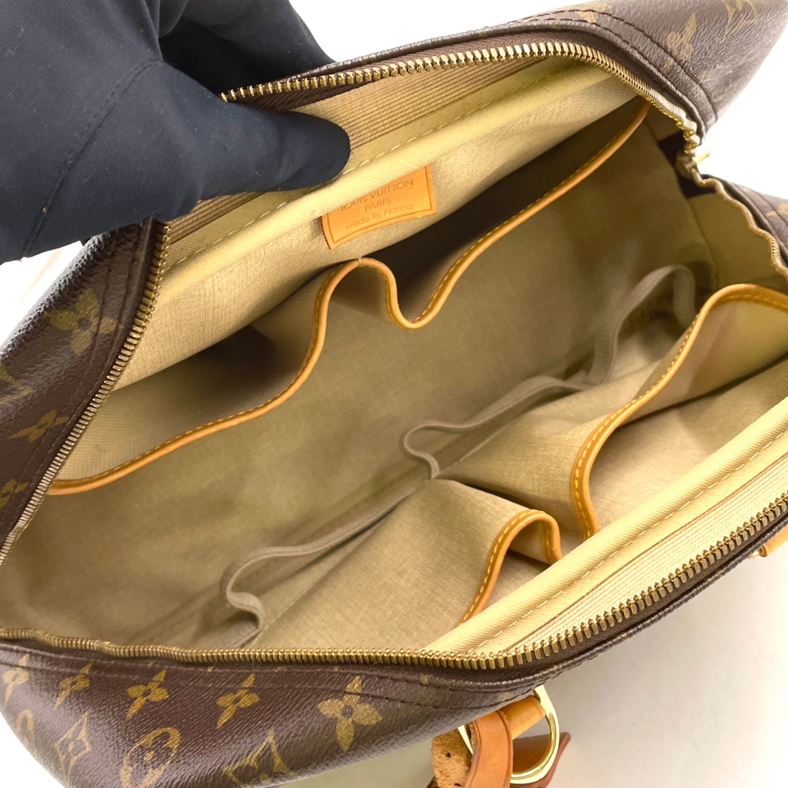 LOUIS VUITTON ドーヴィル ボーリングヴァニティ モノグラム 