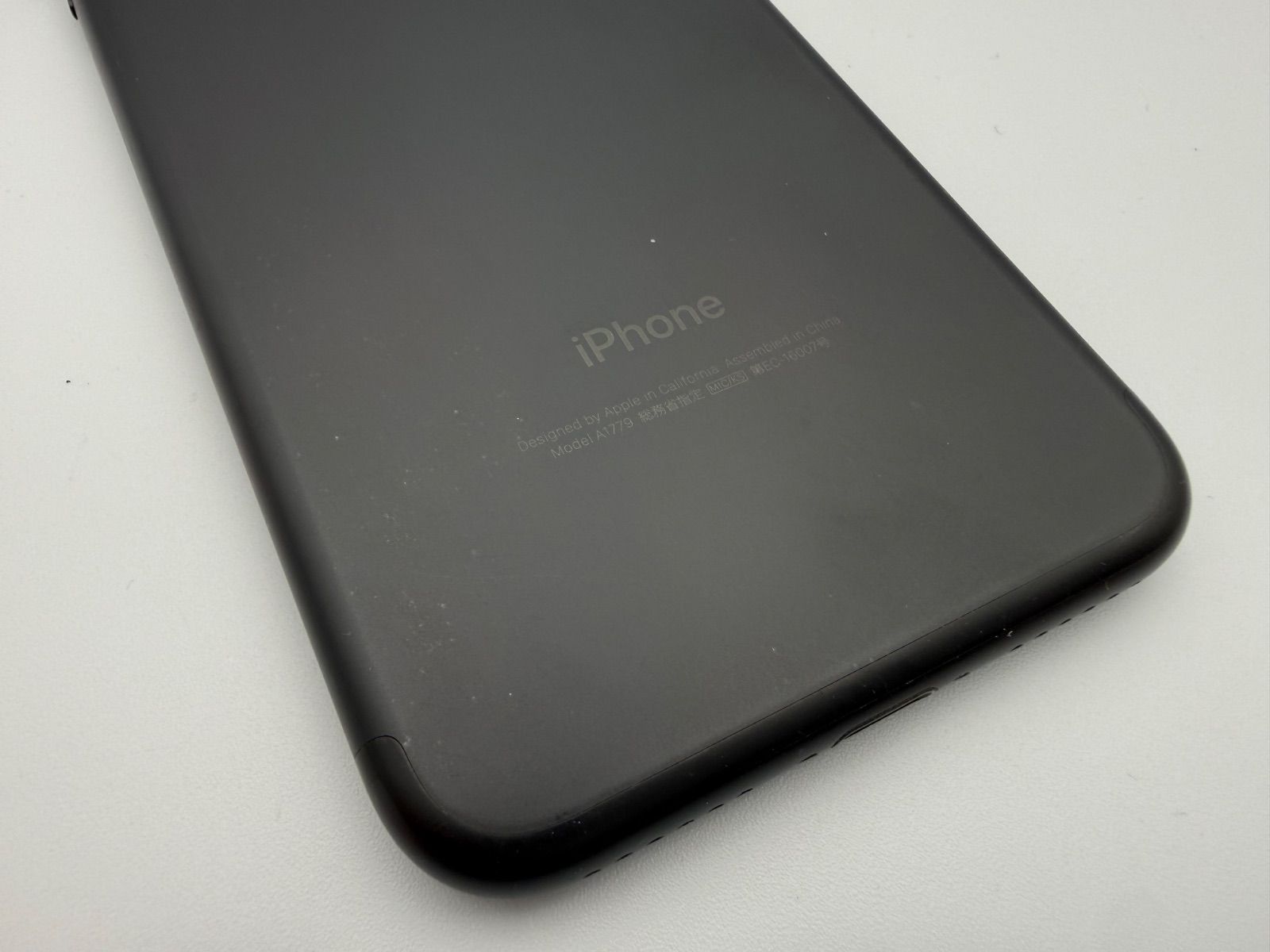 バッテリー良好91%iPhone7 32GB SIMフリー ムスビー｜【SIMフリー】iPhone 7 ブラック 32GB バッテリー95
