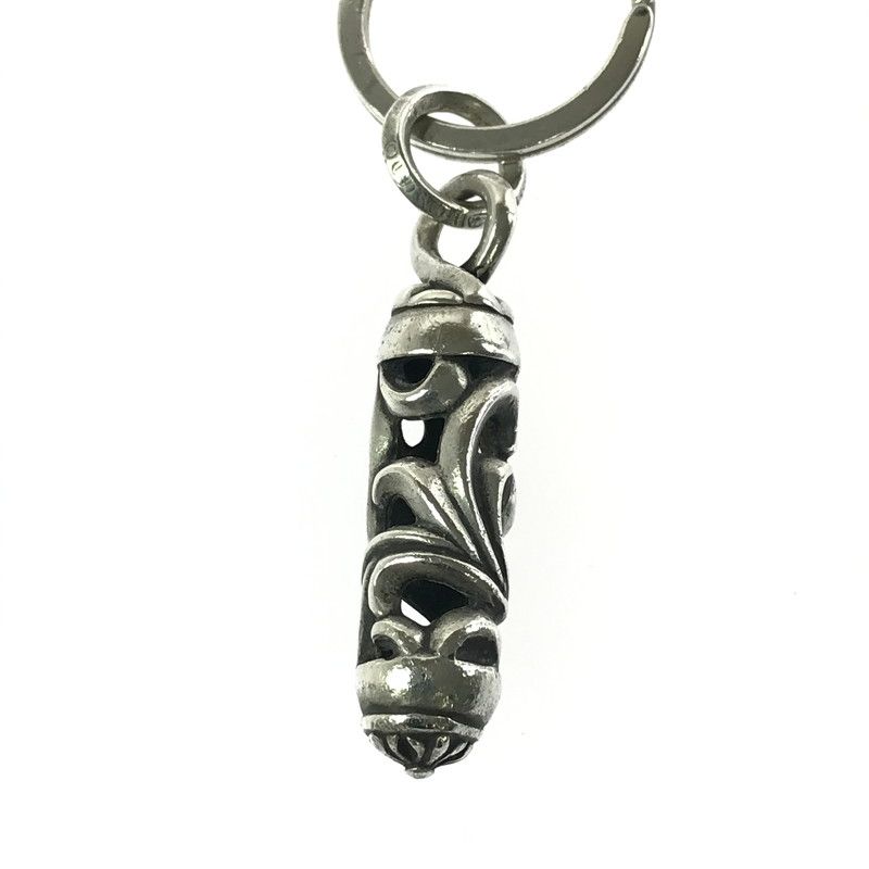 中古品】CHROME HEARTS クロムハーツ SV925 DAGGER KEY RING 1 ROLLER