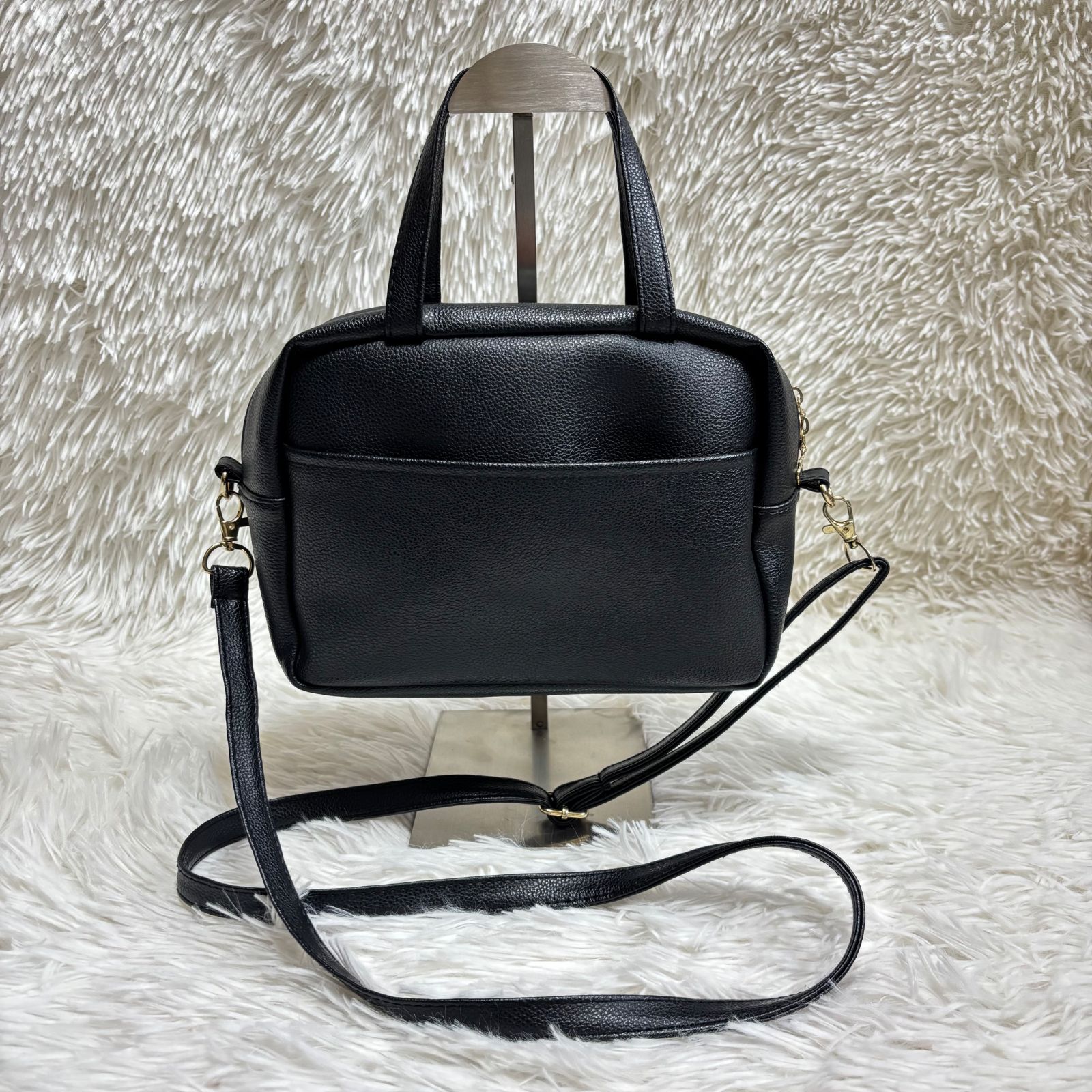 美品】マリークヮント MARY QUANT 2WAY ショルダーバッグ キルティング 