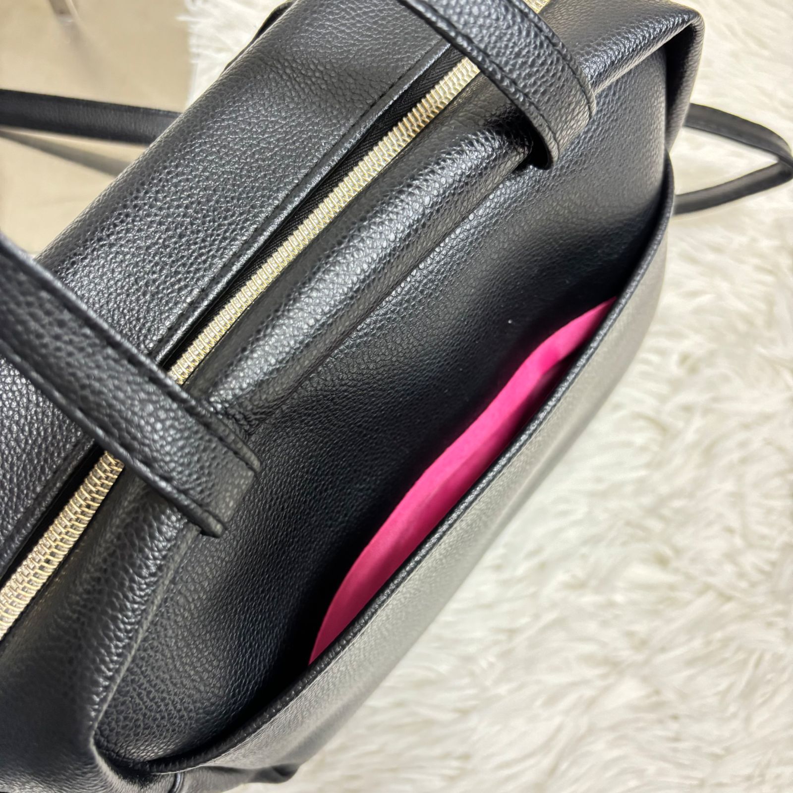 美品】マリークヮント MARY QUANT 2WAY ショルダーバッグ キルティング 