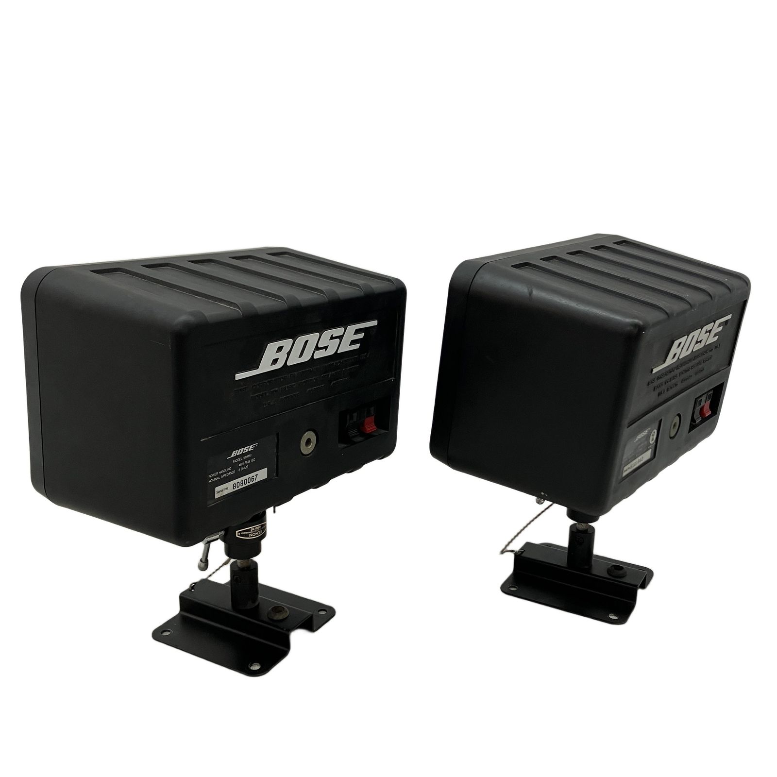 BOSE 101MM ミュージックモニター スピーカー ペア 動作確認済み BOSE ボーズ 101MM ミュージックモニター ブラケット付スピーカー ペア