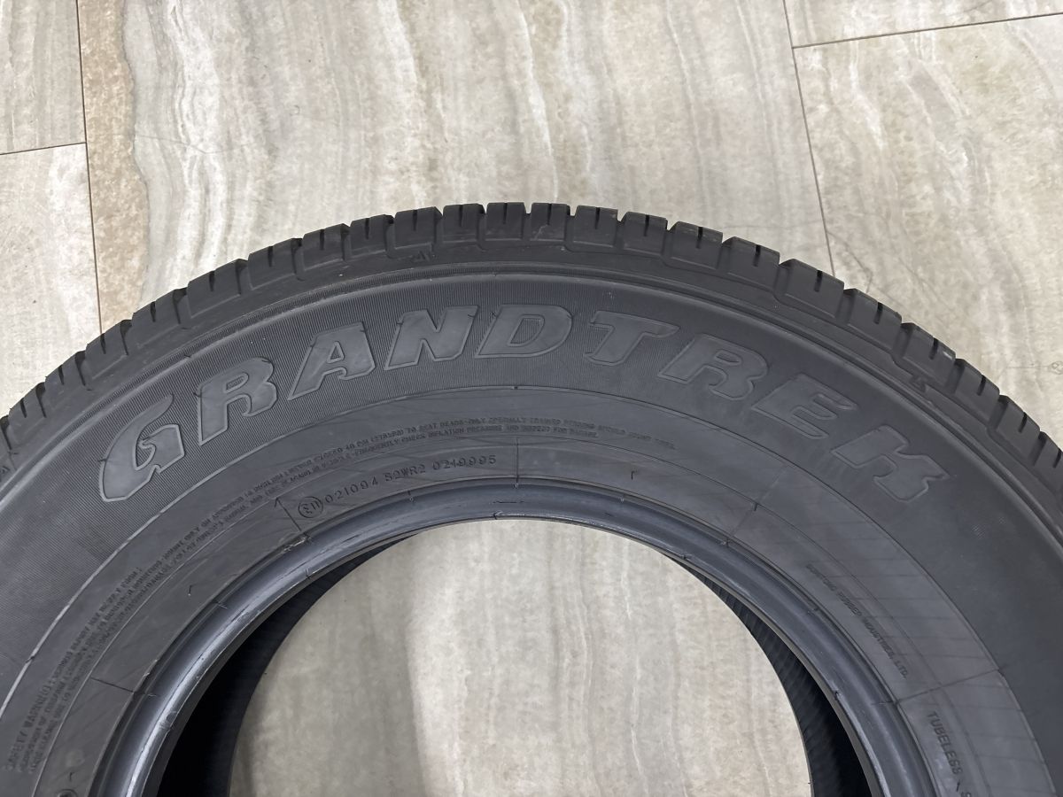 2025年製 新車外し品】ダンロップ グラントレック AT23 265/70R16 1本 