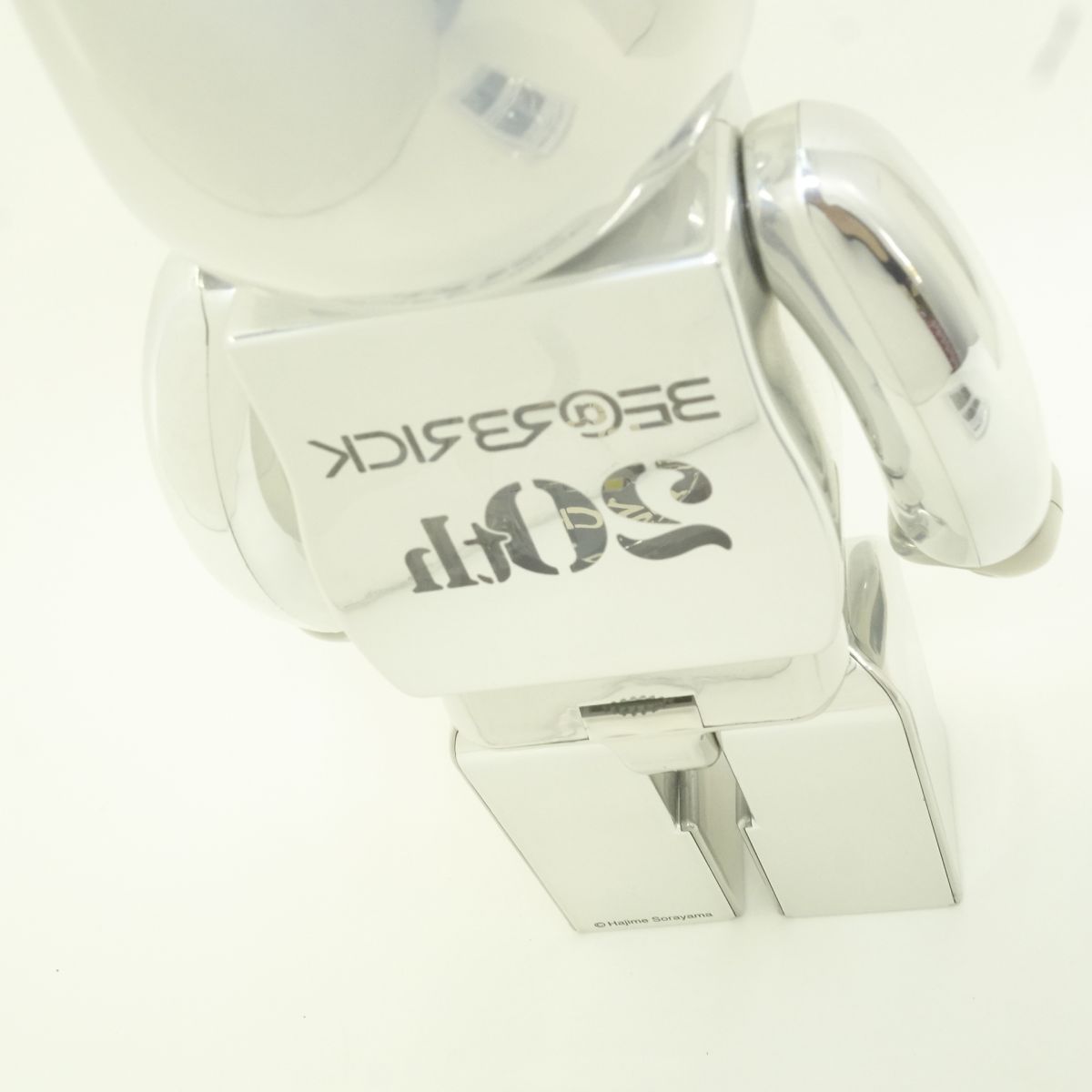メディコム BE@RBRICK 20th Anniversary DEEP CHROME Ver. 400% ※中古