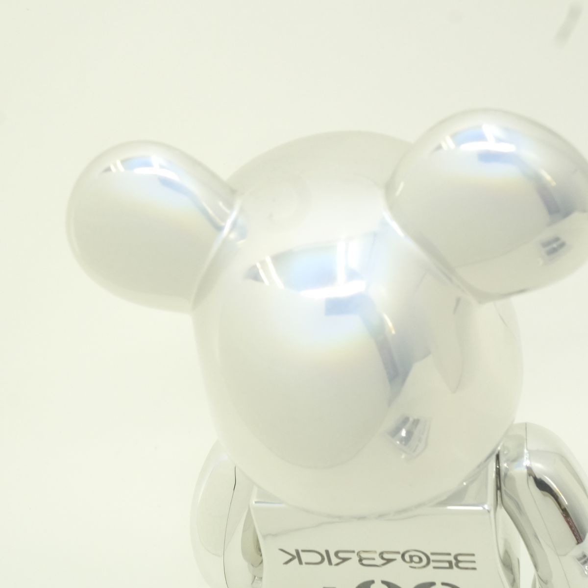 メディコム BE@RBRICK 20th Anniversary DEEP CHROME Ver. 400% ※中古