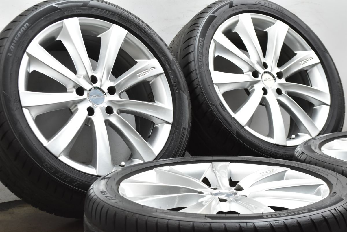 バリ溝】Weds ZEA スタイルFN 19in 8J +40 PCD114.3 Z FIT EQ 245 