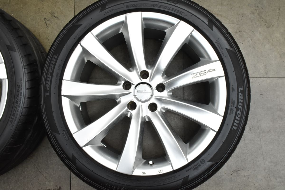 バリ溝】Weds ZEA スタイルFN 19in 8J +40 PCD114.3 Z FIT EQ 245