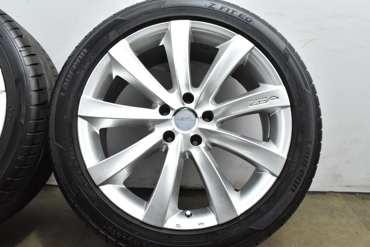 バリ溝】Weds ZEA スタイルFN 19in 8J +40 PCD114.3 Z FIT EQ 245 
