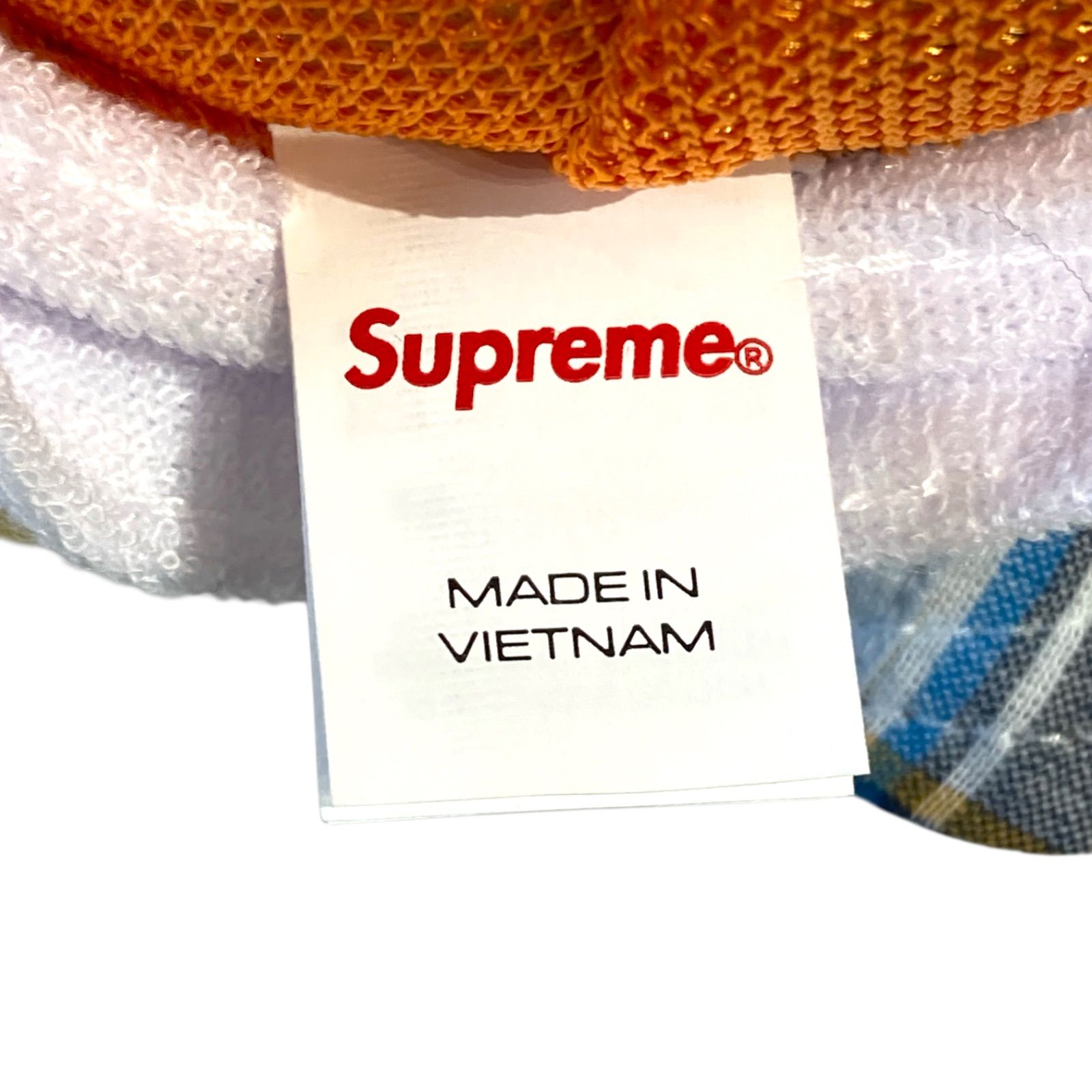 極美品】SUPREME × GOODENOUGH Patchwork Madras Crusher パッチワーク