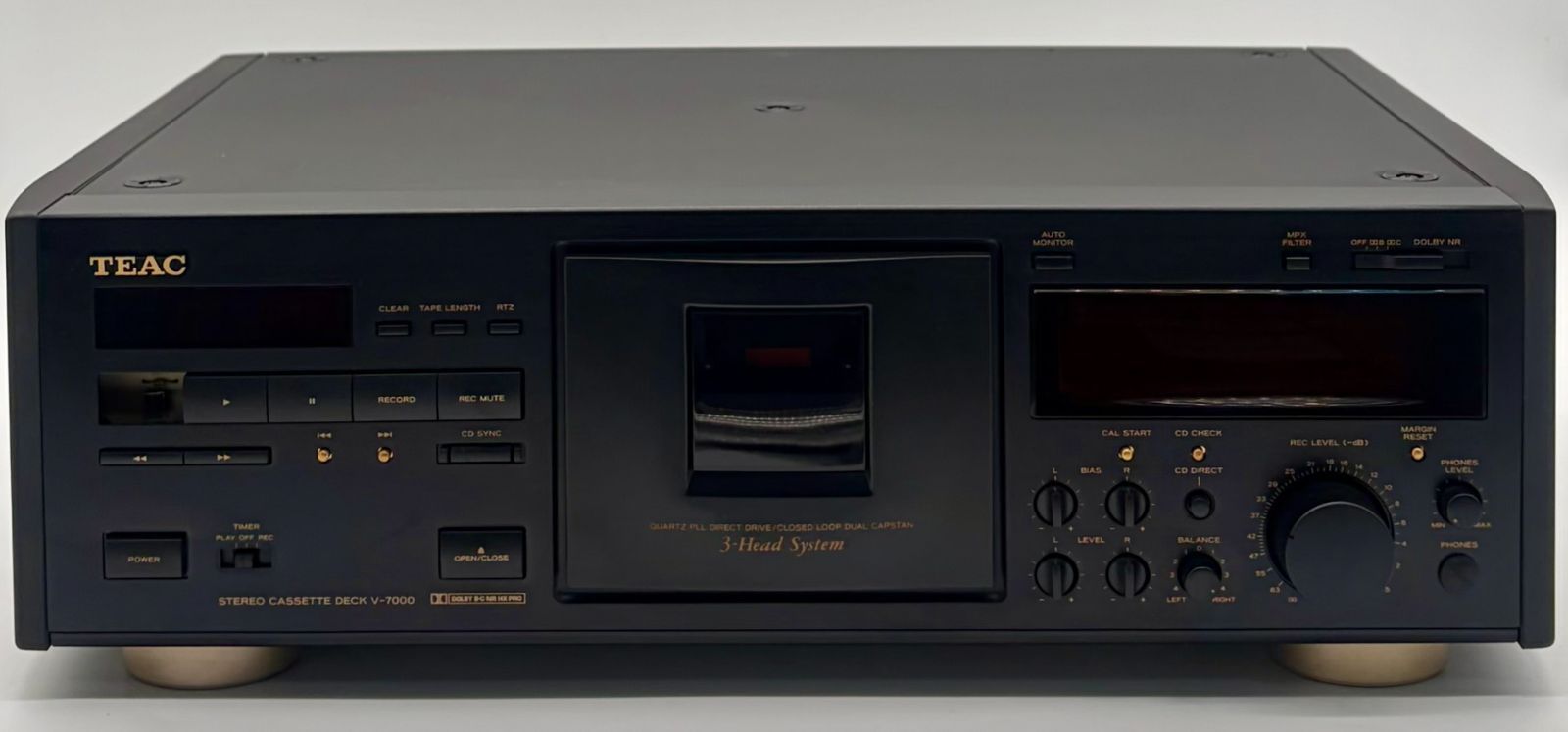 TEAC V-7000 3ヘッドカセットデッキ ティアック