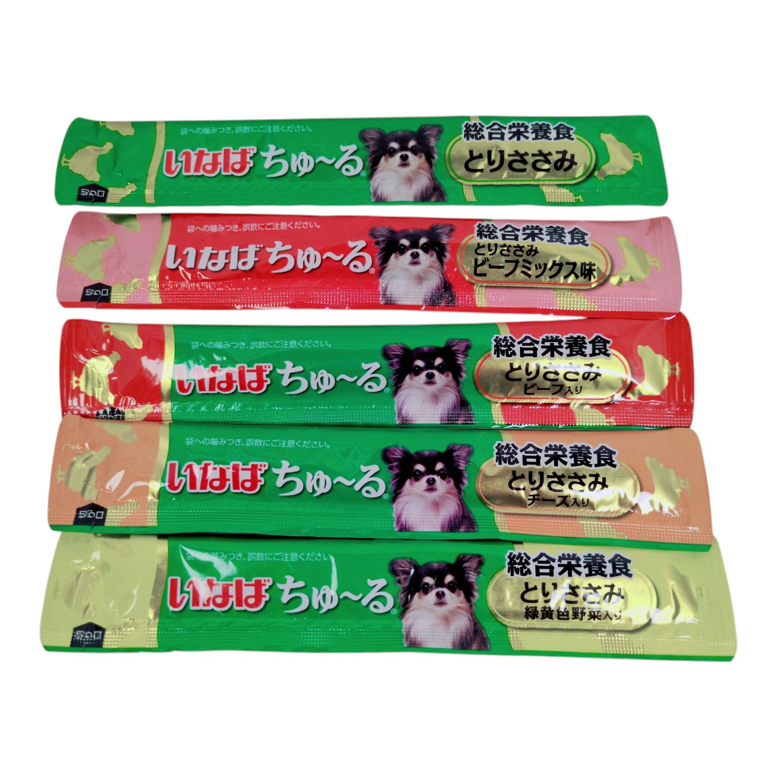 犬用 いなば ちゅーる 総合栄養食 とりささみビーフミックス味 14g×