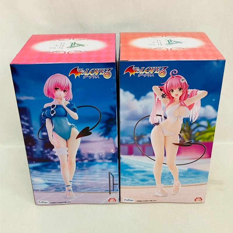 To LOVEる Trio-Try-iT Figure プライズ フィギュア 4体 まとめ セット