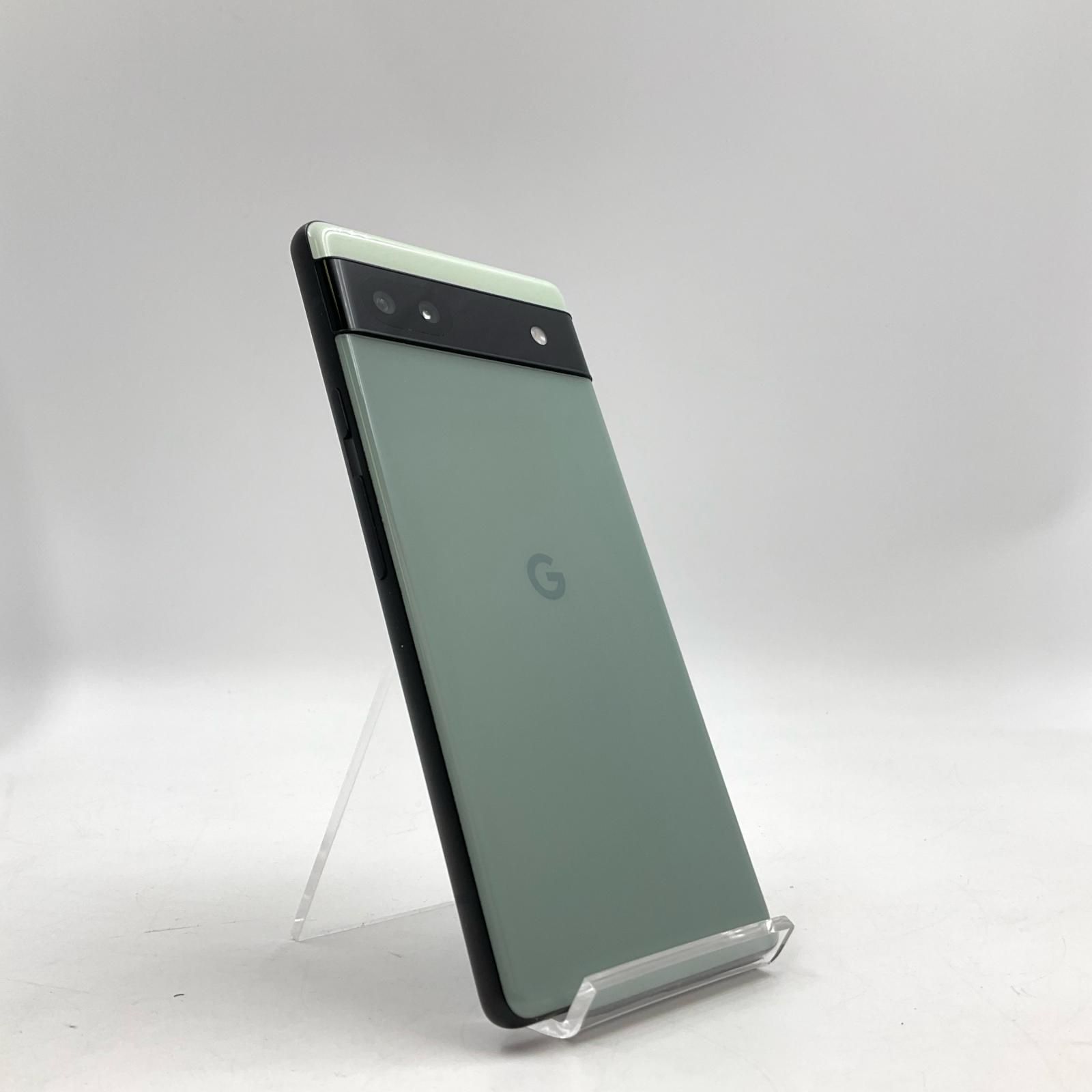 最速発送】 Google Pixel 6a 128GB グリーン系 softbank SIMフリー 