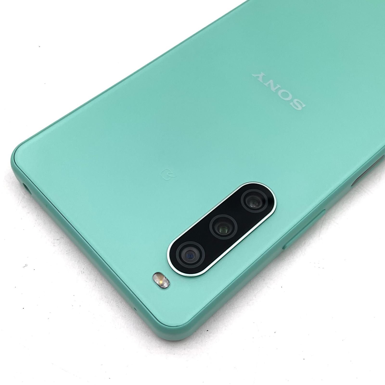 Xperia 10 IV 128GB グリーン docomo SIMフリー SO-52C 白ロム【難有