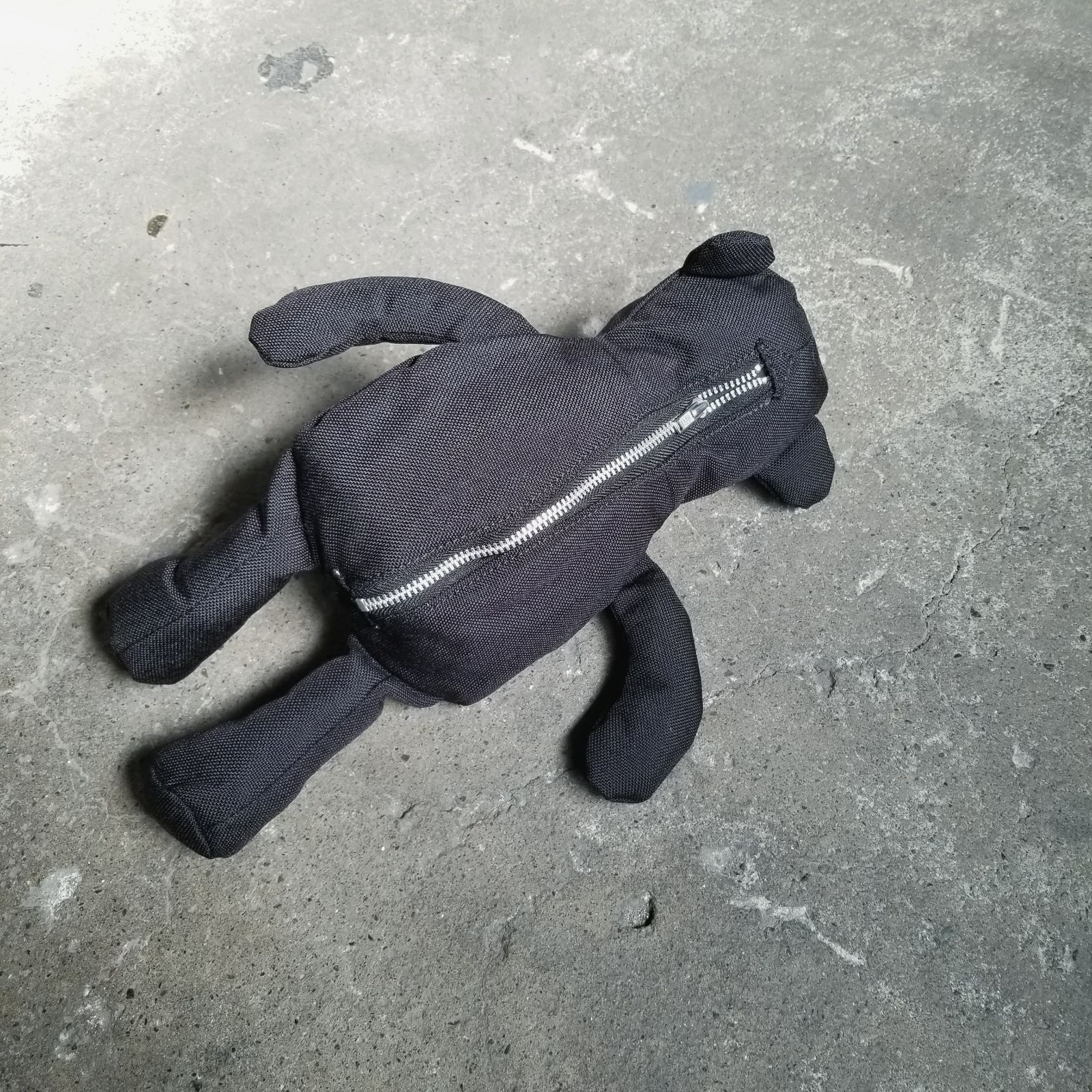 BLACK COMME des GARCONS 15ss クマ付き ナイロントートバッグ 