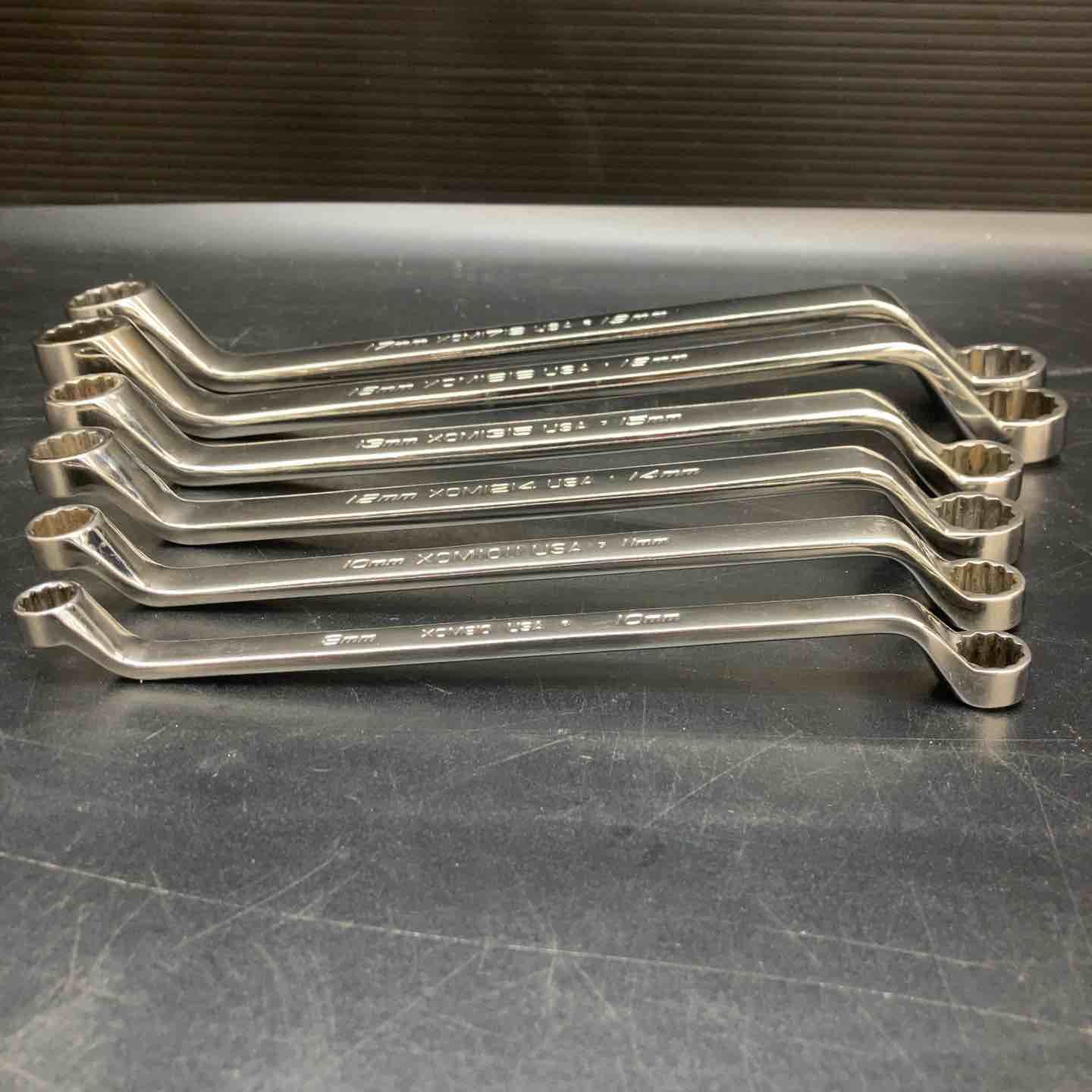 スナップオン(Snap-on) オフセットメガネレンチ XOMシリーズ USA 8mm  